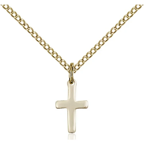 14kt Gold Filled Cross Petite Pendant
