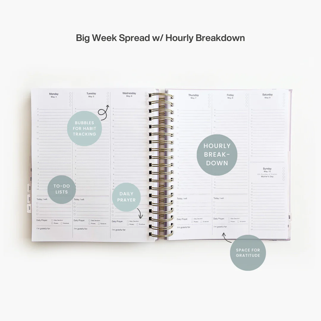 2026 Calendar Year Catholic Liturgical Planner // Big Layout - Image 10