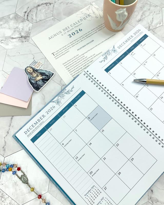 Agnus Dei Calendar and 12-Month Planner - Image 5