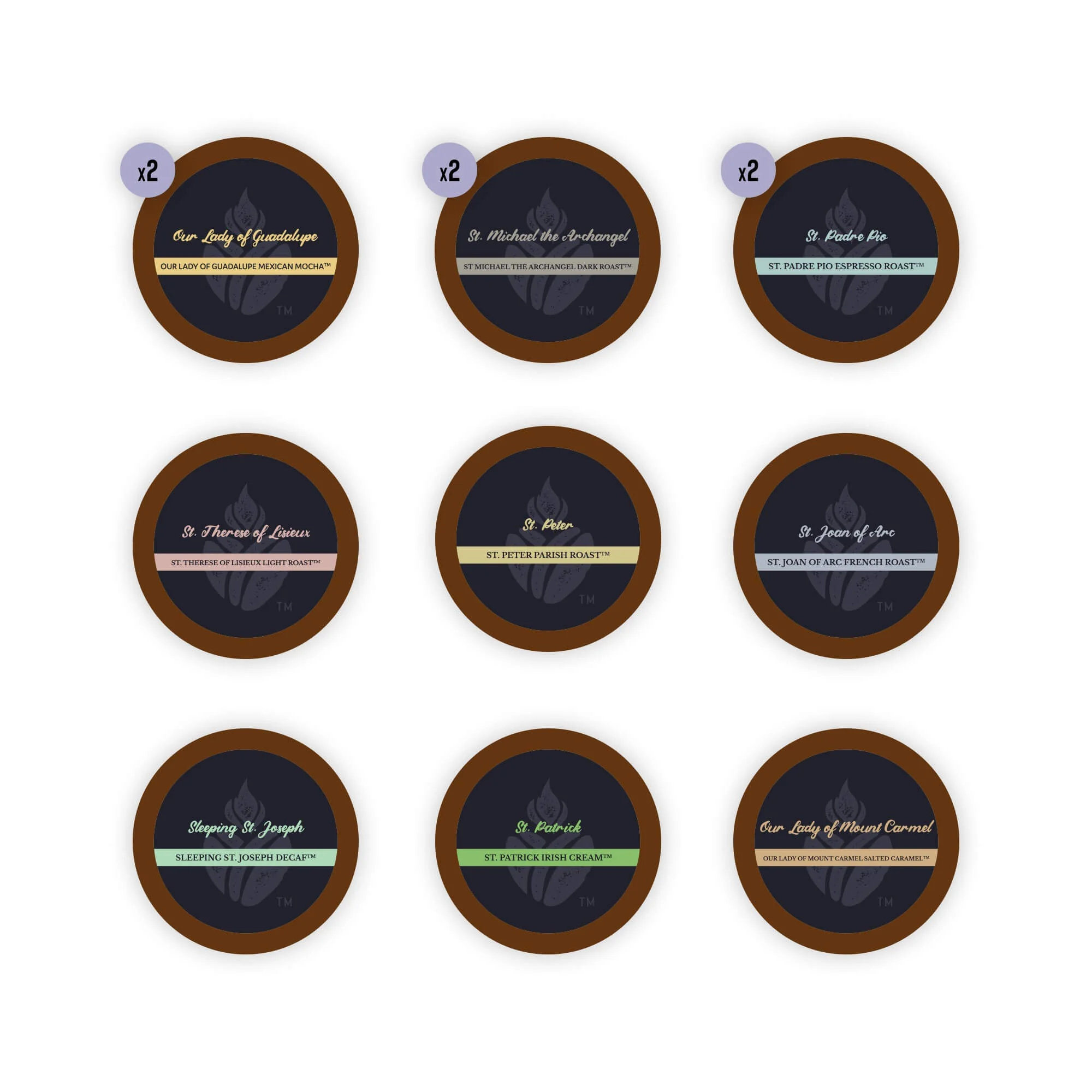 All Saints Variety Pack K-cups - Set of 12 - Image 3