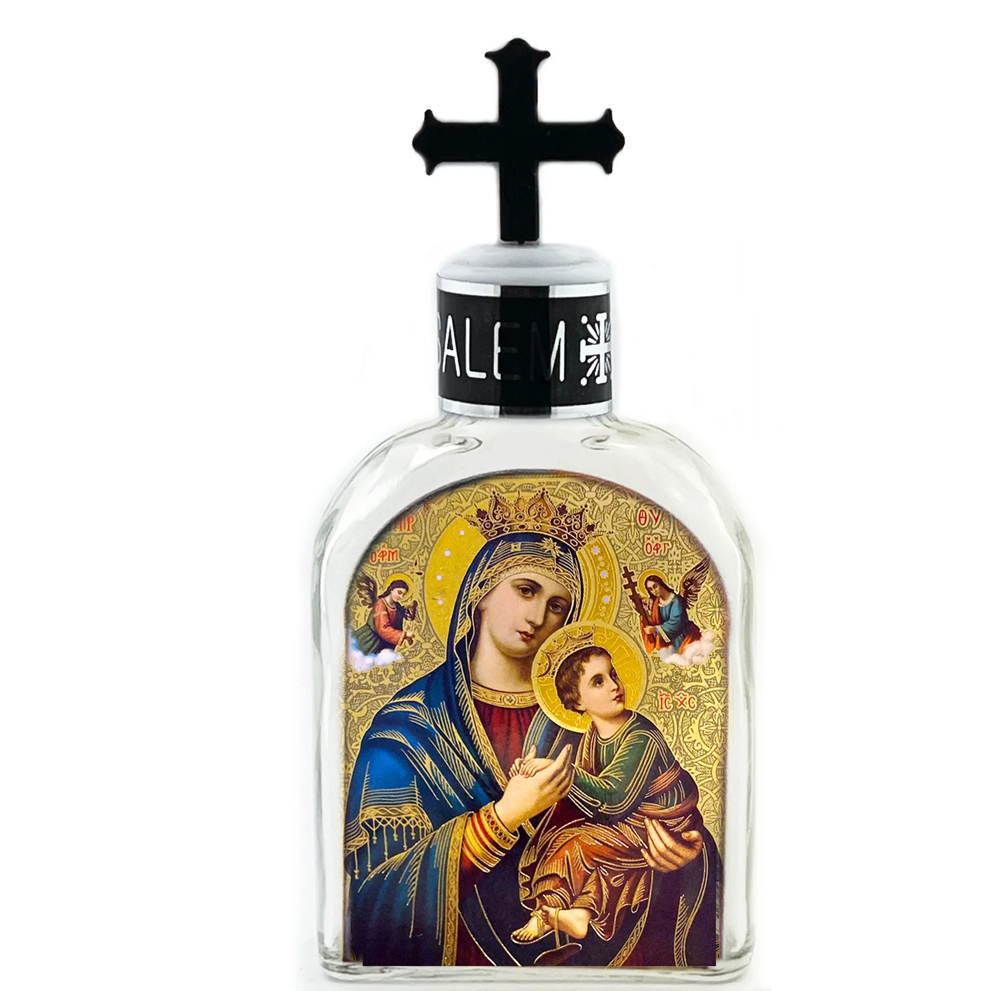 Byzantine Perpetual Help Holy Water Bottle