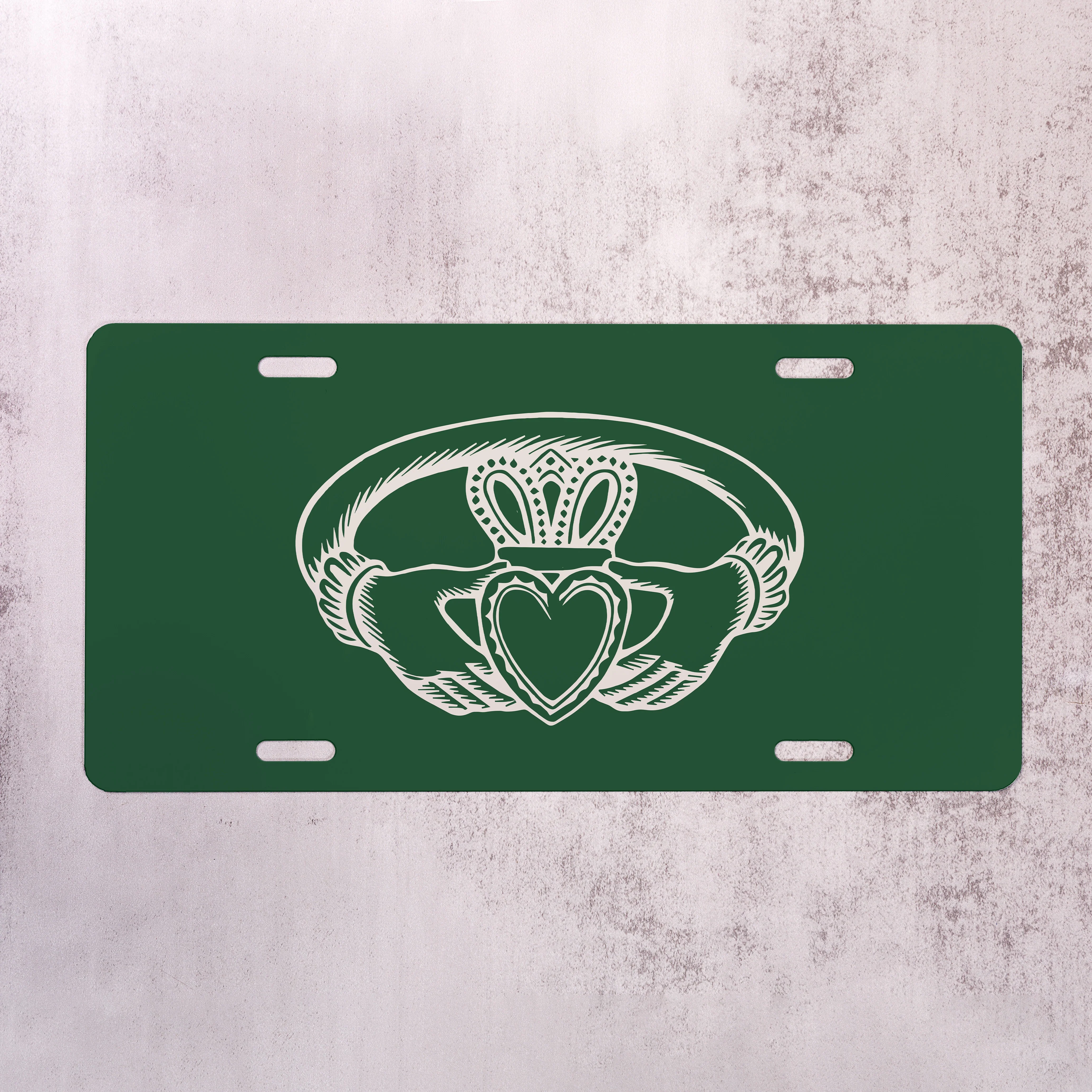 Claddagh License Plate