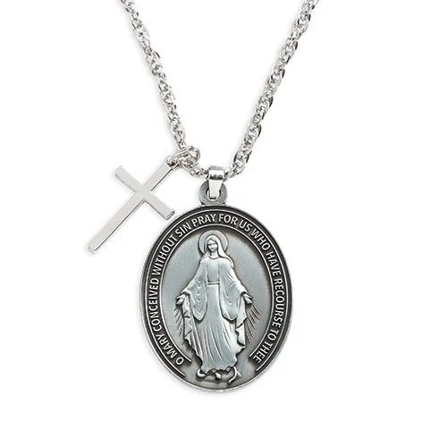 Cross & Miraculous Medal Car or Home Blessing