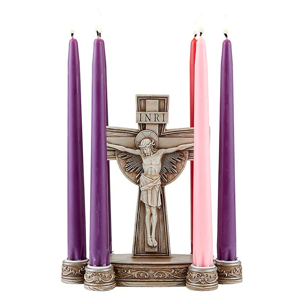 Crucifix Lenten Candleholder - Image 4