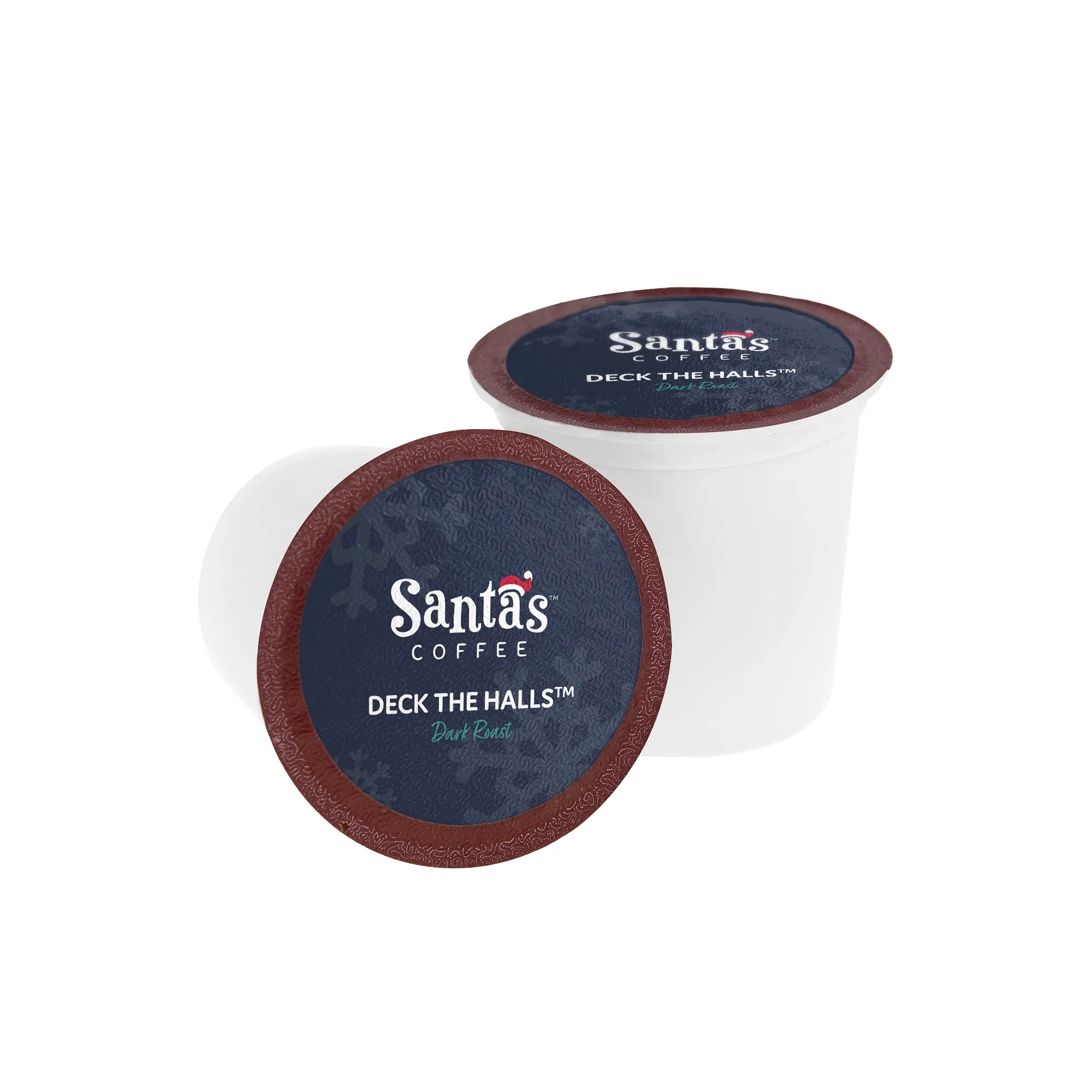 Deck The Halls: Santa's Coffee Dark Roast K-cups