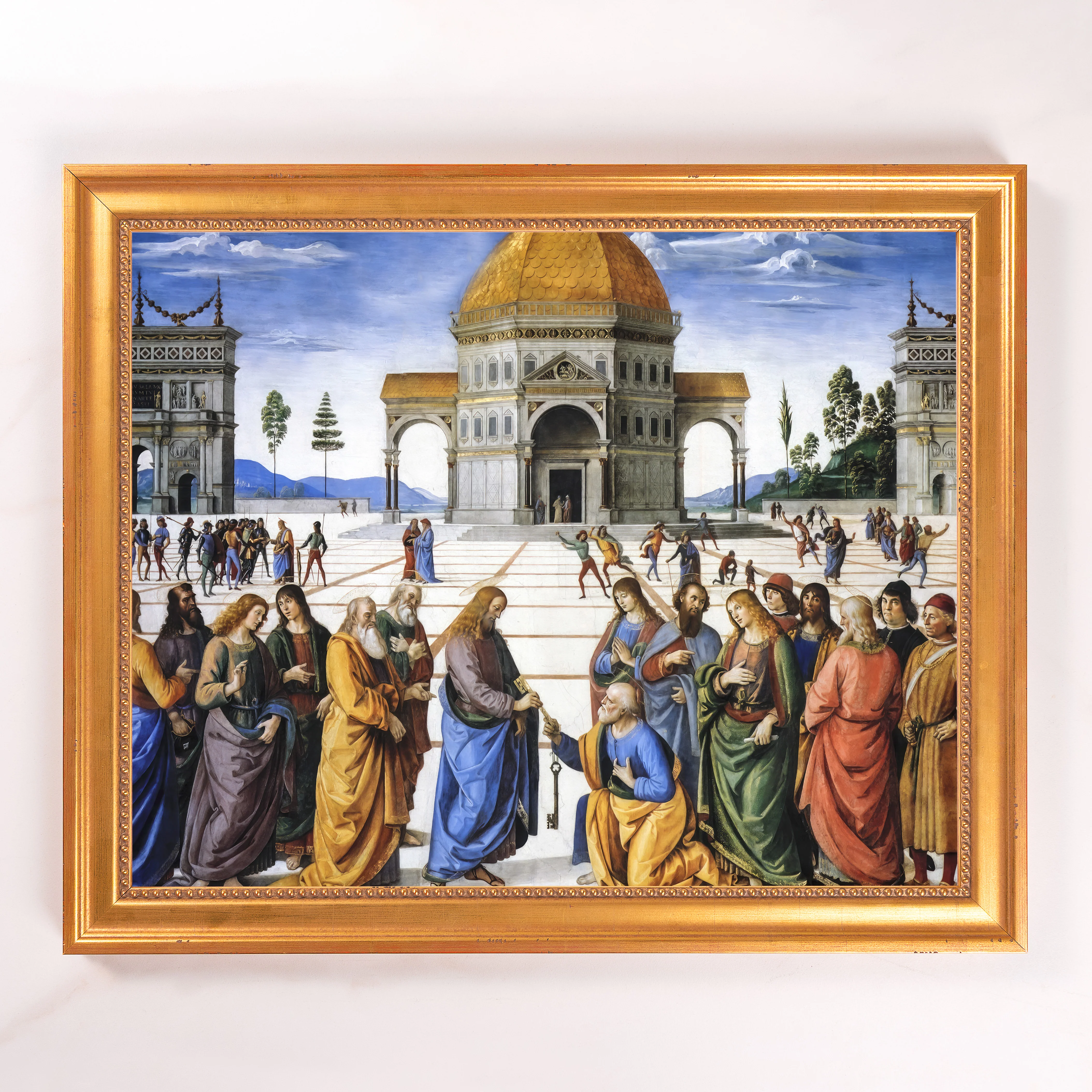 Delivery of the Keys Framed Canvas - Sacred Signature Collection - Image 10