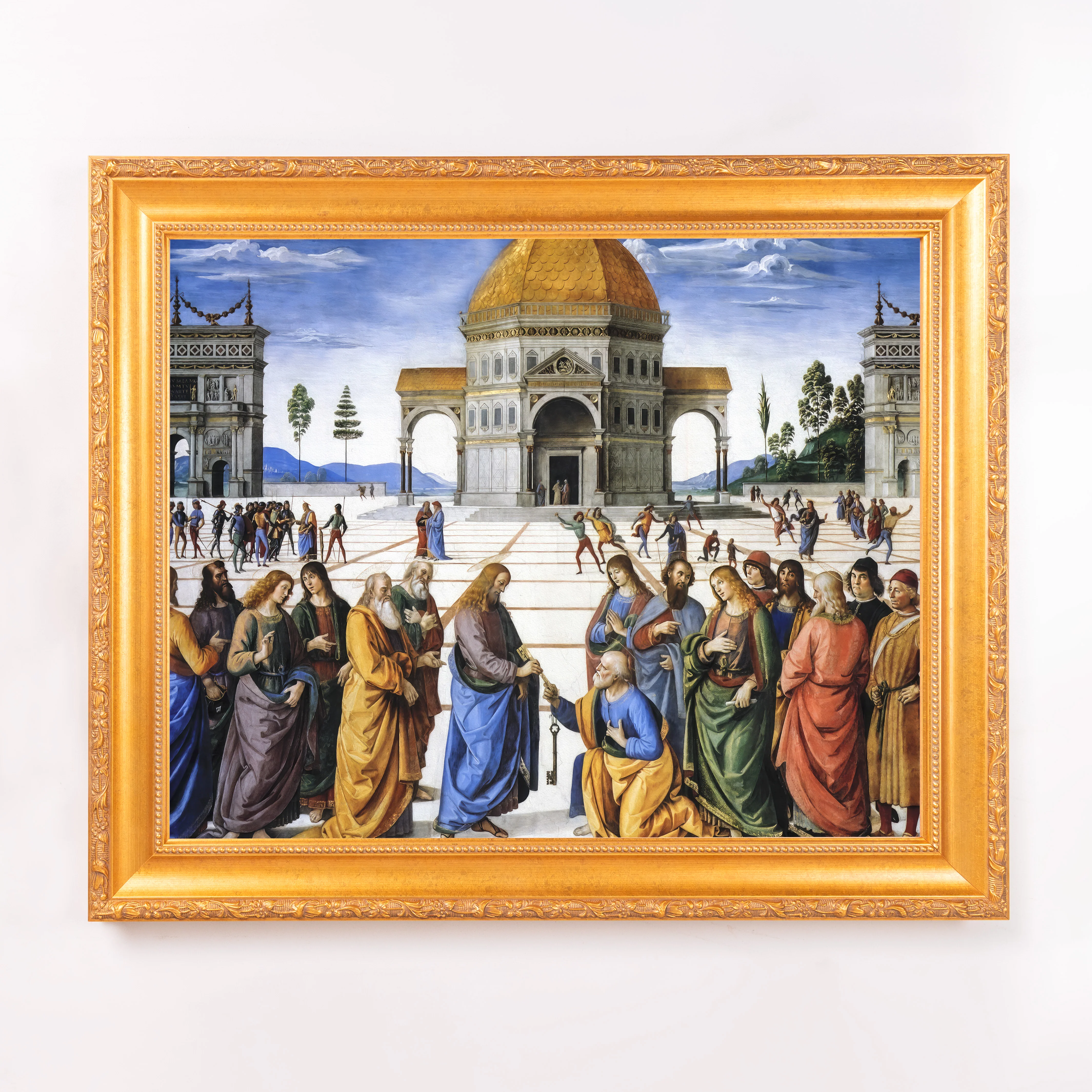 Delivery of the Keys Framed Canvas - Sacred Signature Collection - Image 8