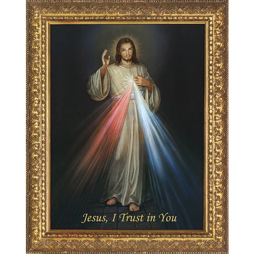 Divine Mercy Framed Print - 40" x 60"