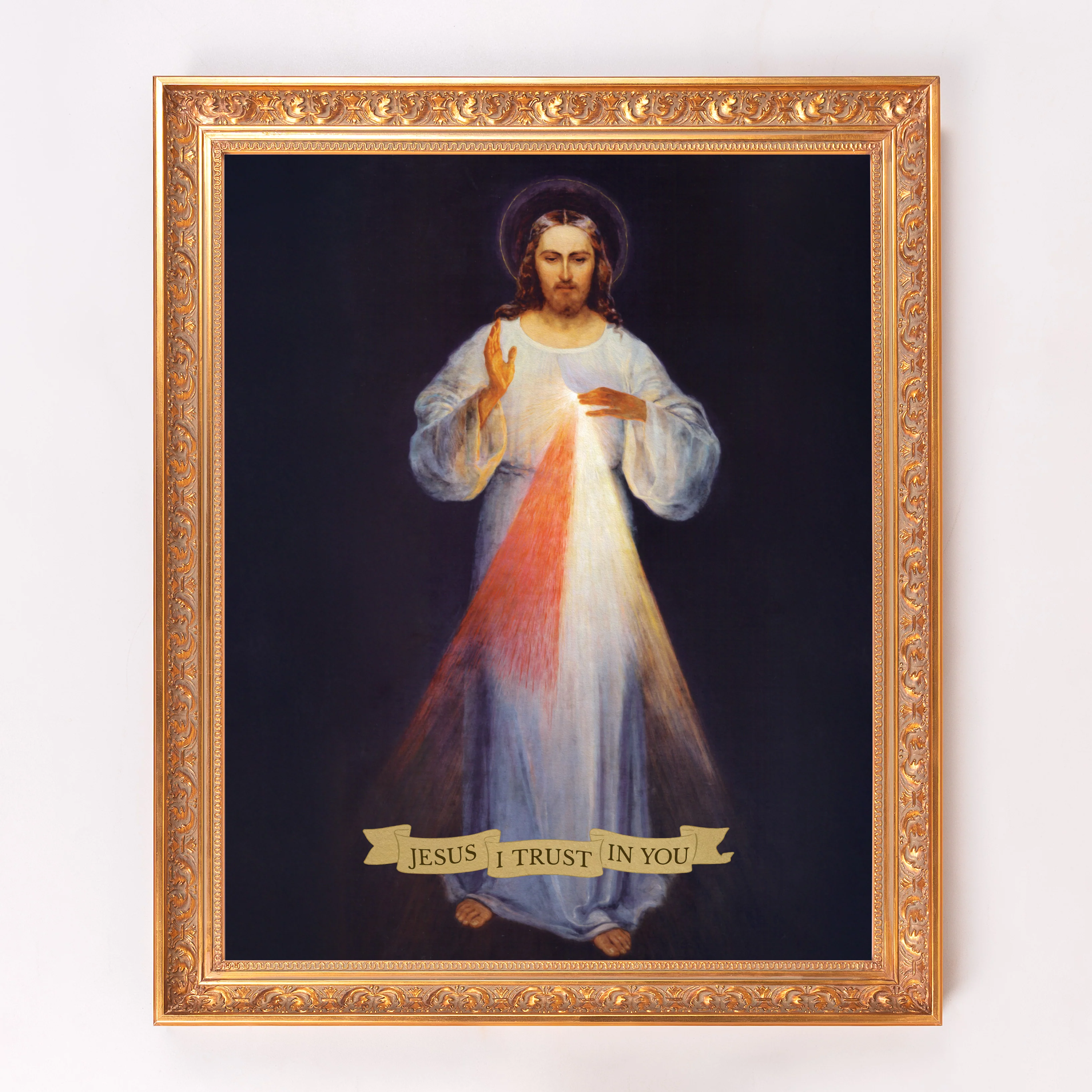Divine Mercy Image by Kazimirovski - Sacred Signature Collection - Image 2