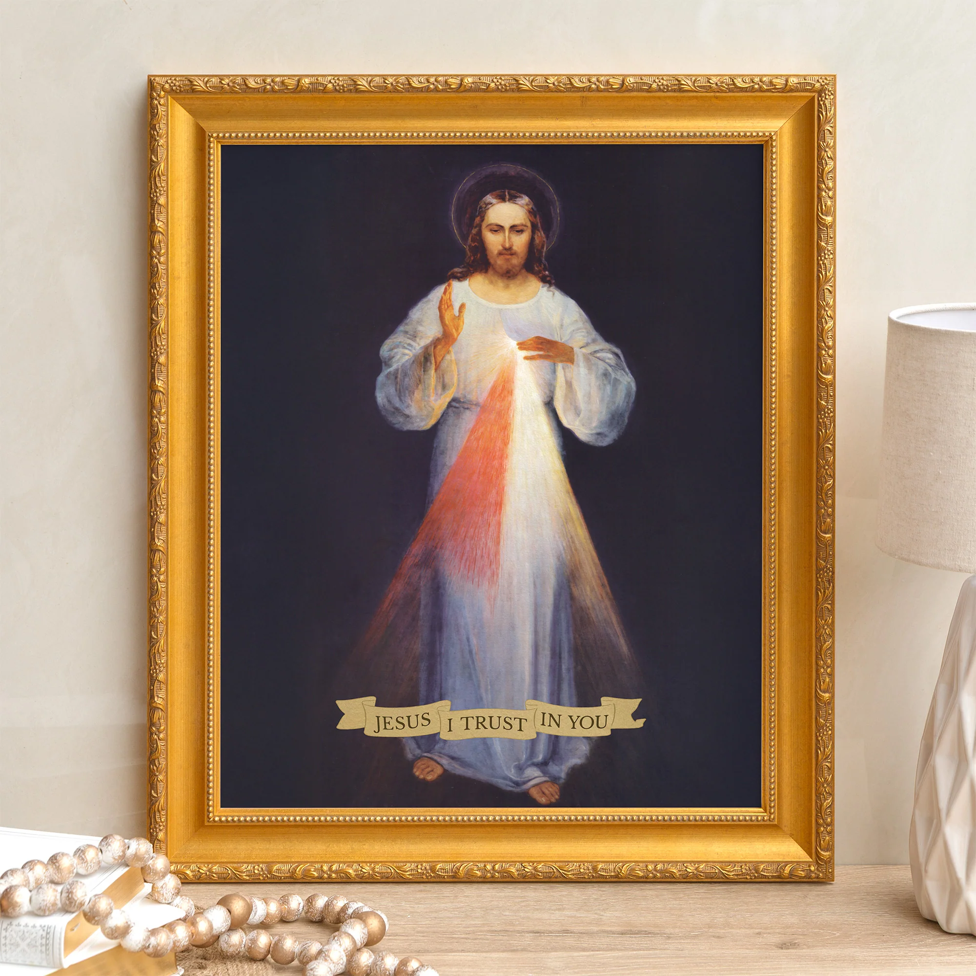 Divine Mercy Image by Kazimirovski - Sacred Signature Collection - Image 4