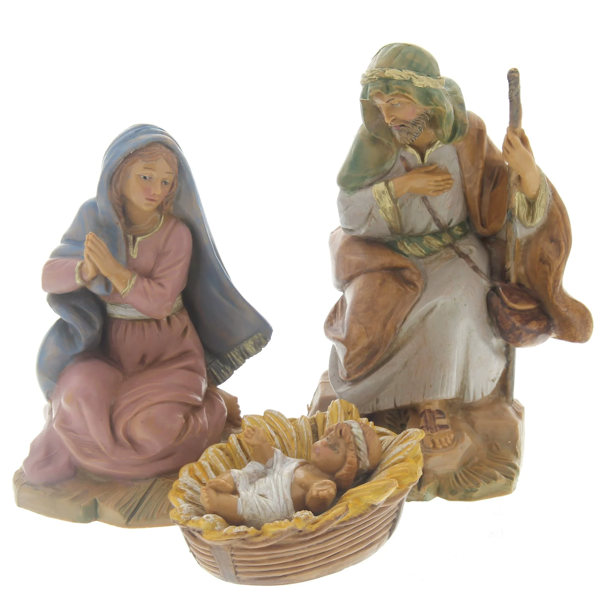 Fontanini 3 pc Holy Family 5" Scale
