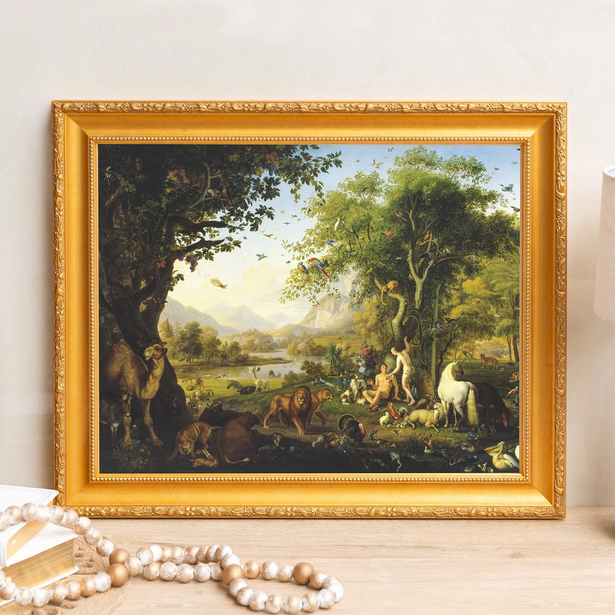 Garden of Eden Framed Canvas - Sacred Signature Collection - Image 5