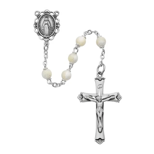 Genuine Mother of Pearl Rosary - 2600533