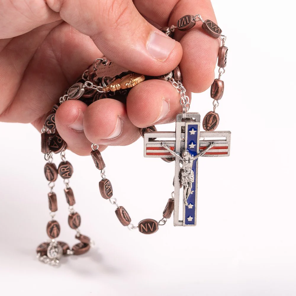 Ghirelli Limited Edition The United States 250th Anniversary Rosary - Image 5