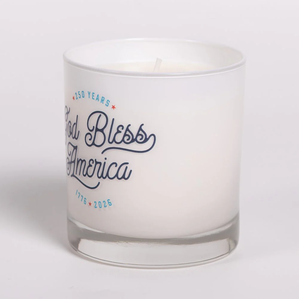 God Bless America 250th Commemorative Candle - Image 3