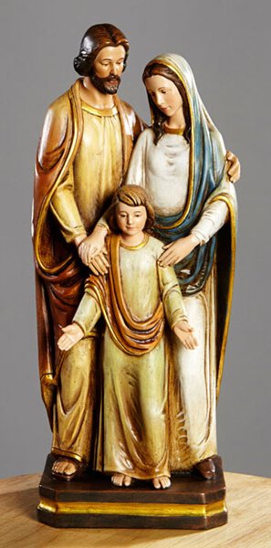 Holy Family Italian Style Statue - 12"
