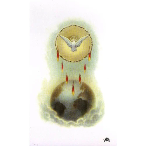 Laminated Holy Spirit Personalized Prayer Card (Priced Per Card)