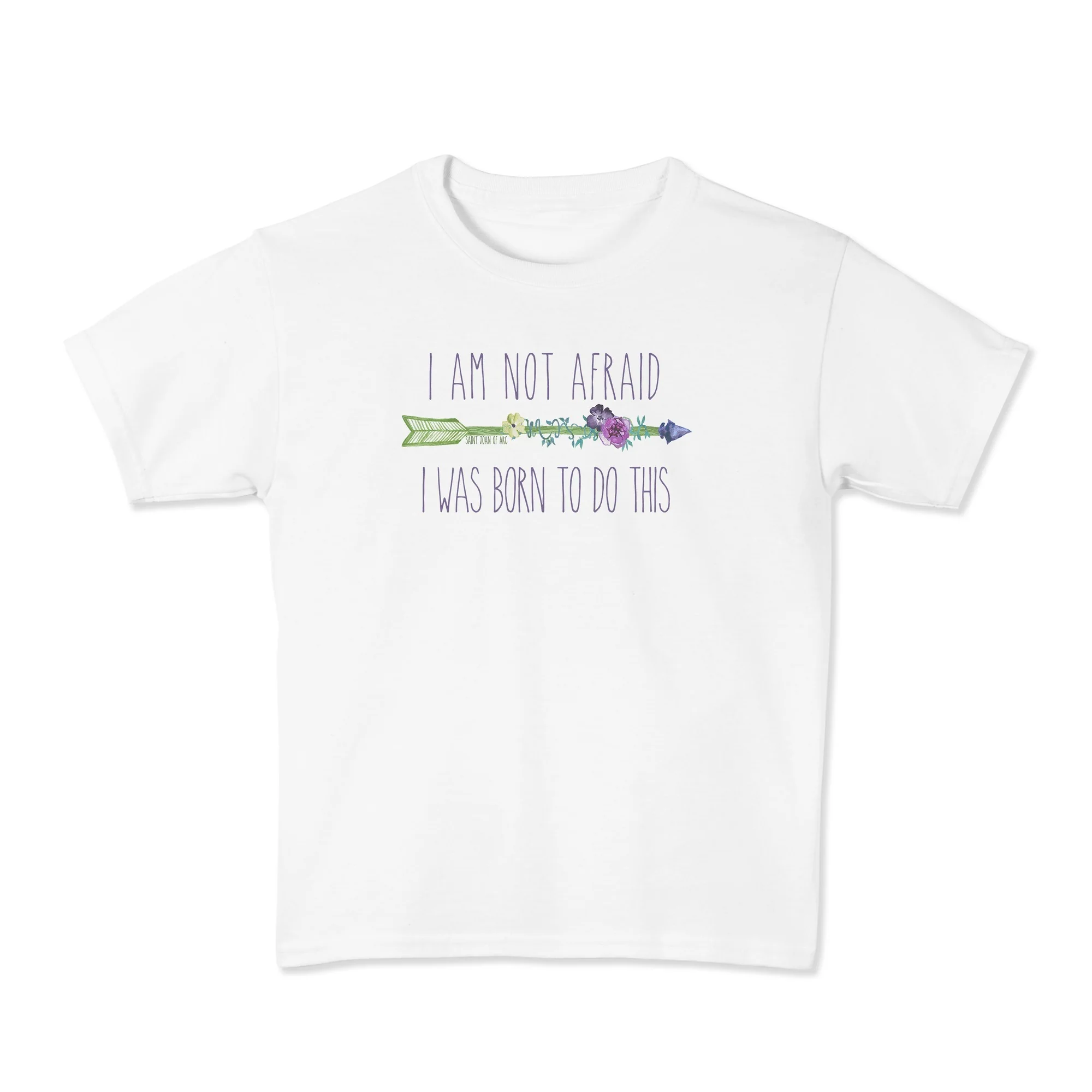 I Am Not Afraid Joan of Arc Children's T-shirt - Image 4