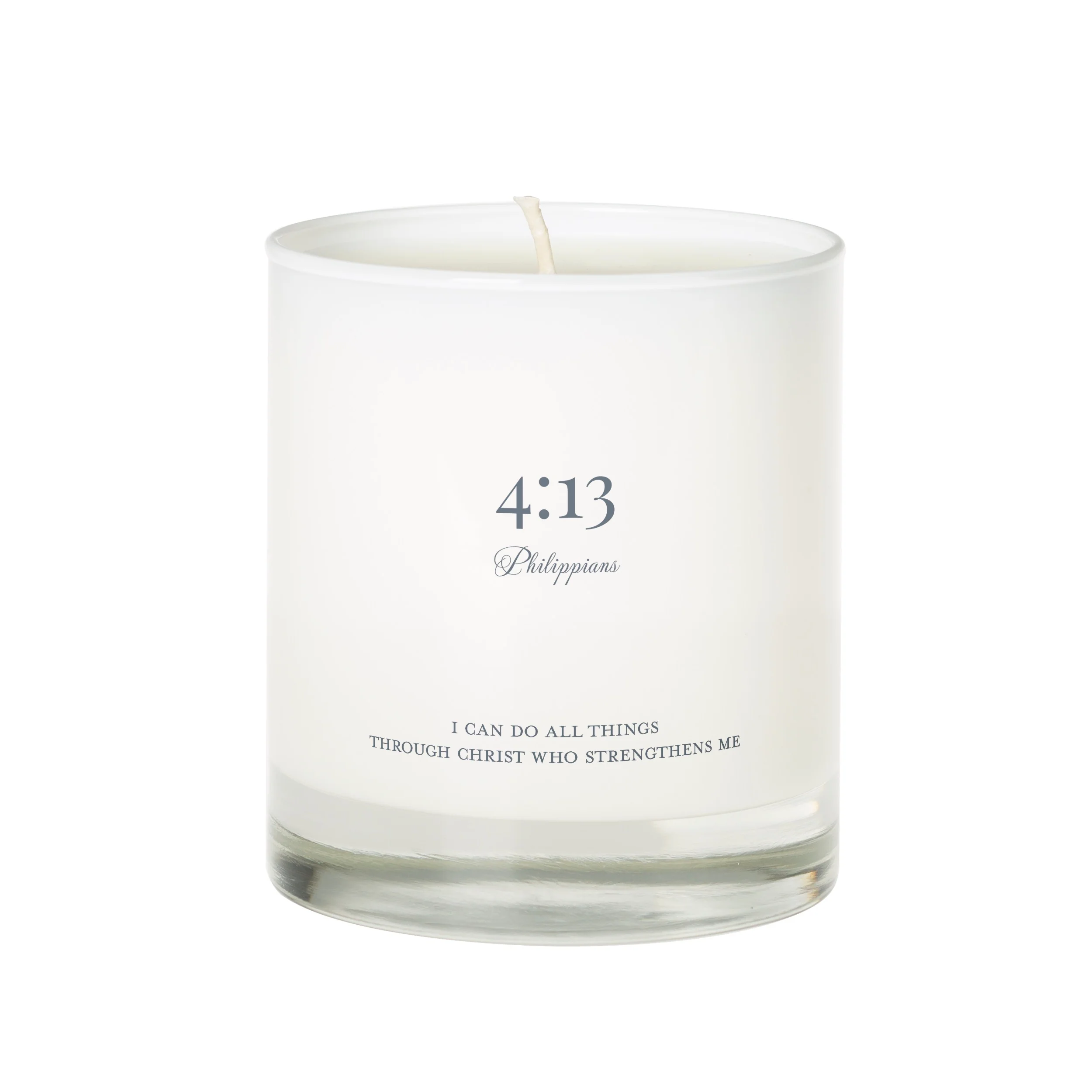 I Can Do All Things Through Christ Who Strengthens Me Scented Candle - Image 3