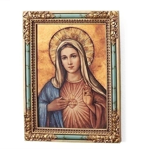 Immaculate Heart Framed Wall Plaque - Image 2