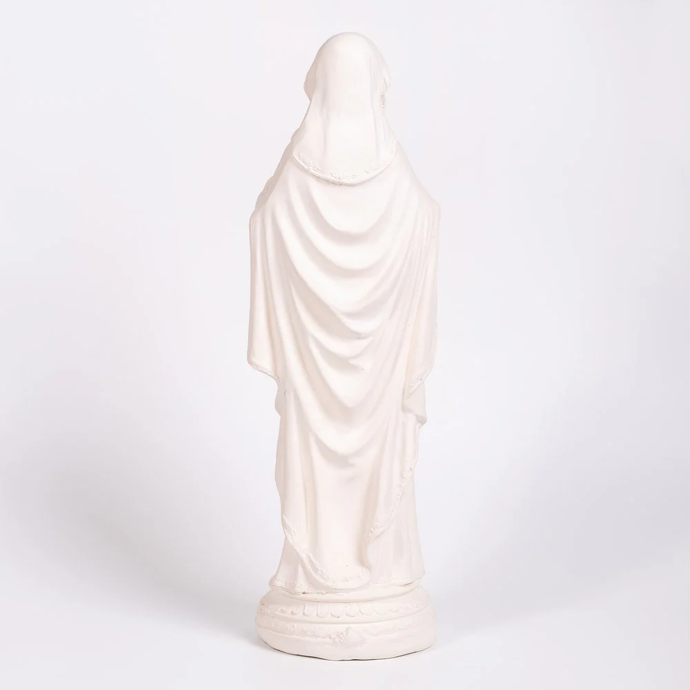 Immaculate Heart Statue - White or Hand Painted - 16" - Image 4