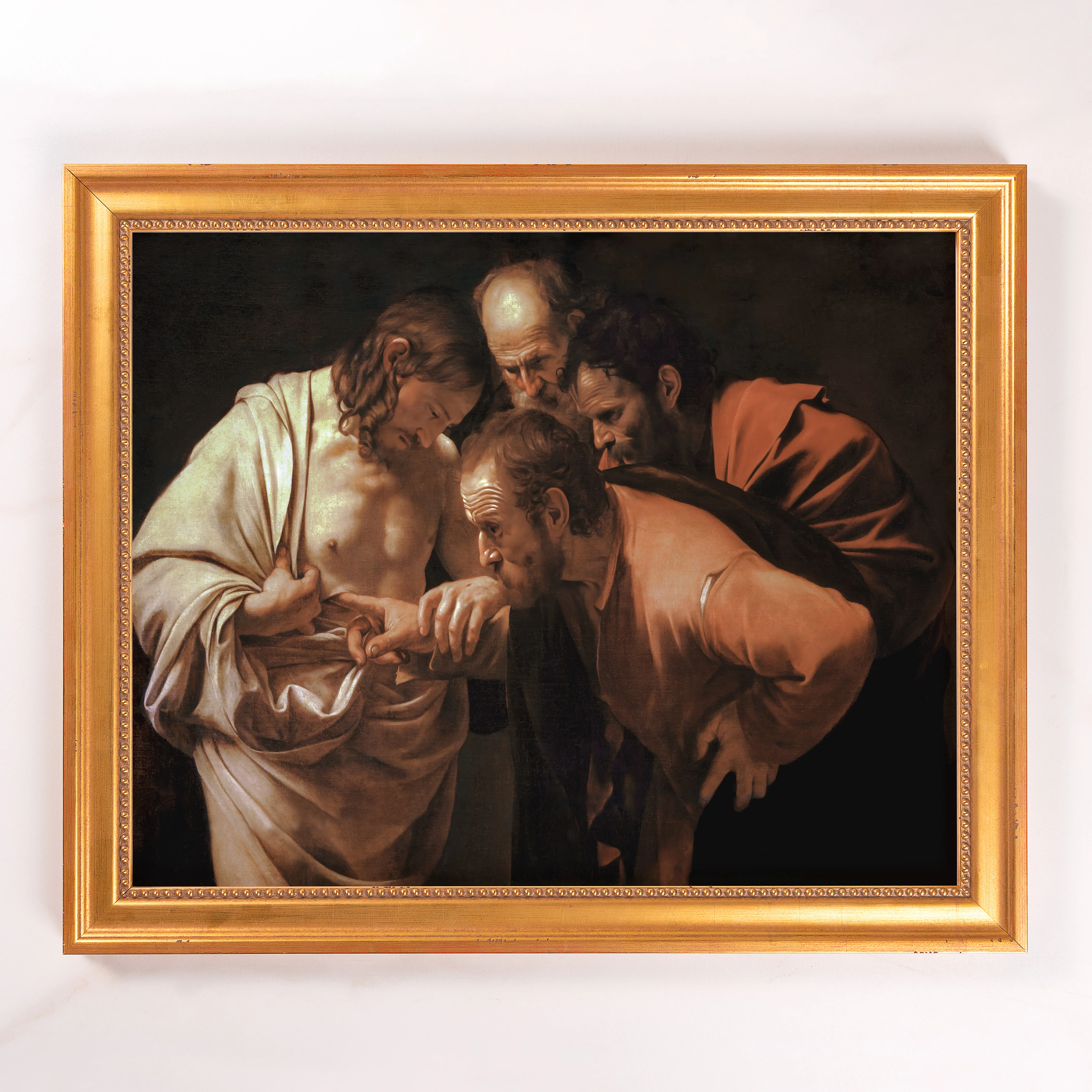 Incredulity of St. Thomas Framed Canvas - Sacred Signature Collection - Image 10