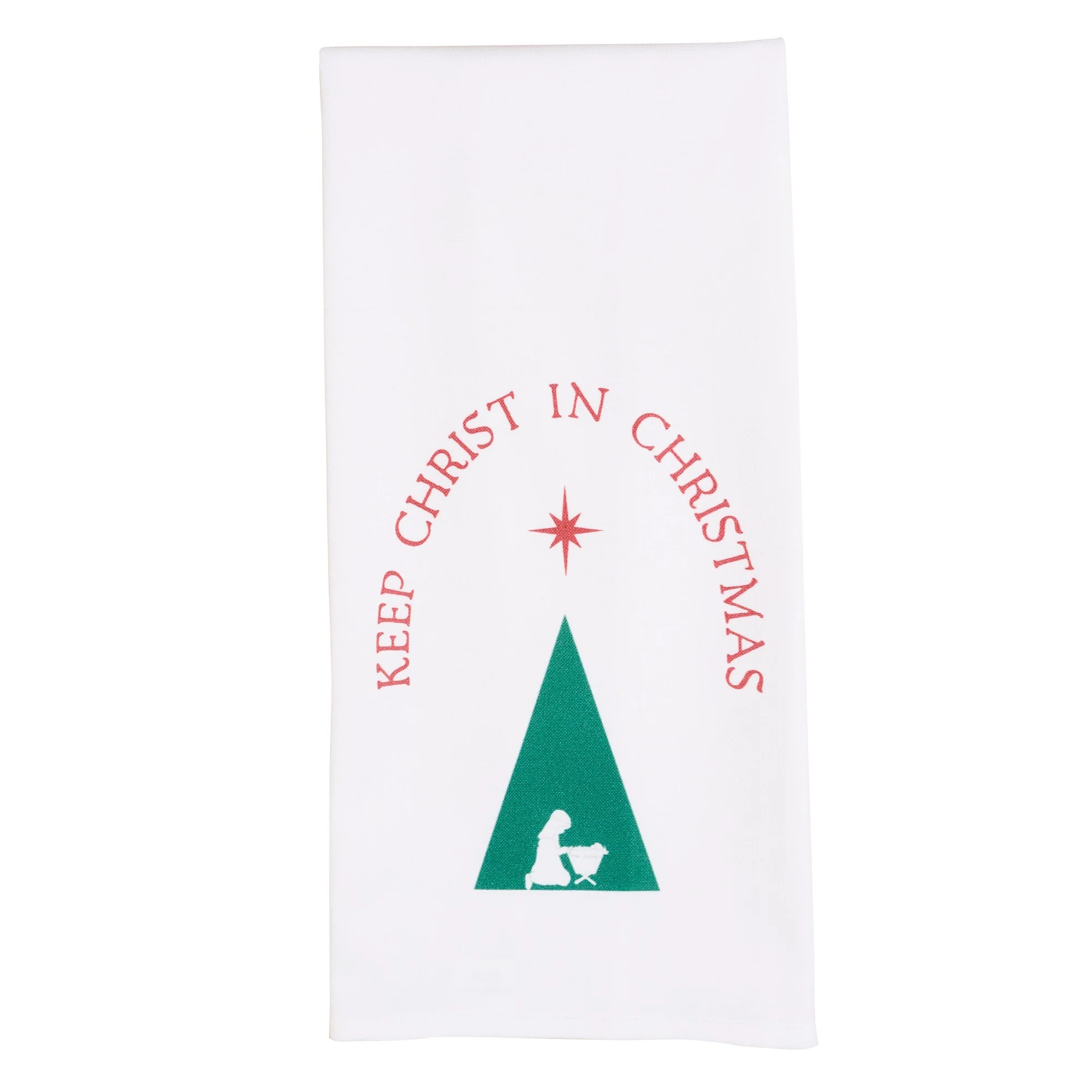 Keep Christ in Christmas Dish Towel - Image 2