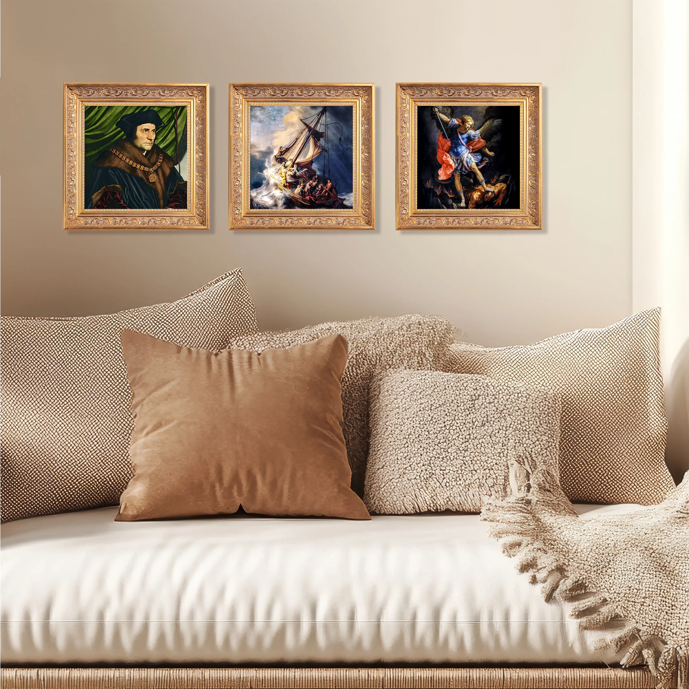 Let the Children Come Framed Canvas - Sacred Mini Collection - Image 3