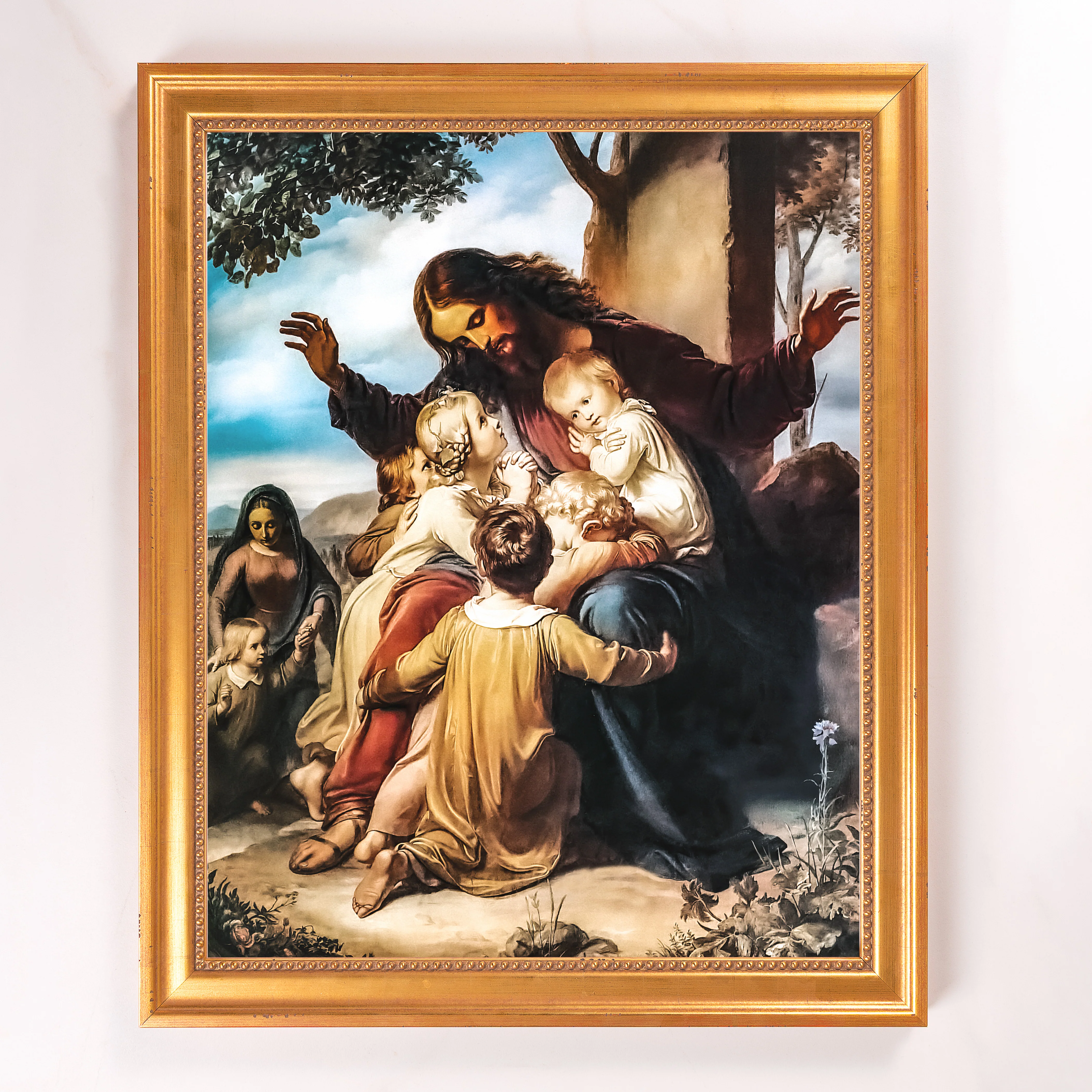 Let the Children Come Framed Canvas - Sacred Signature Collection - Image 10