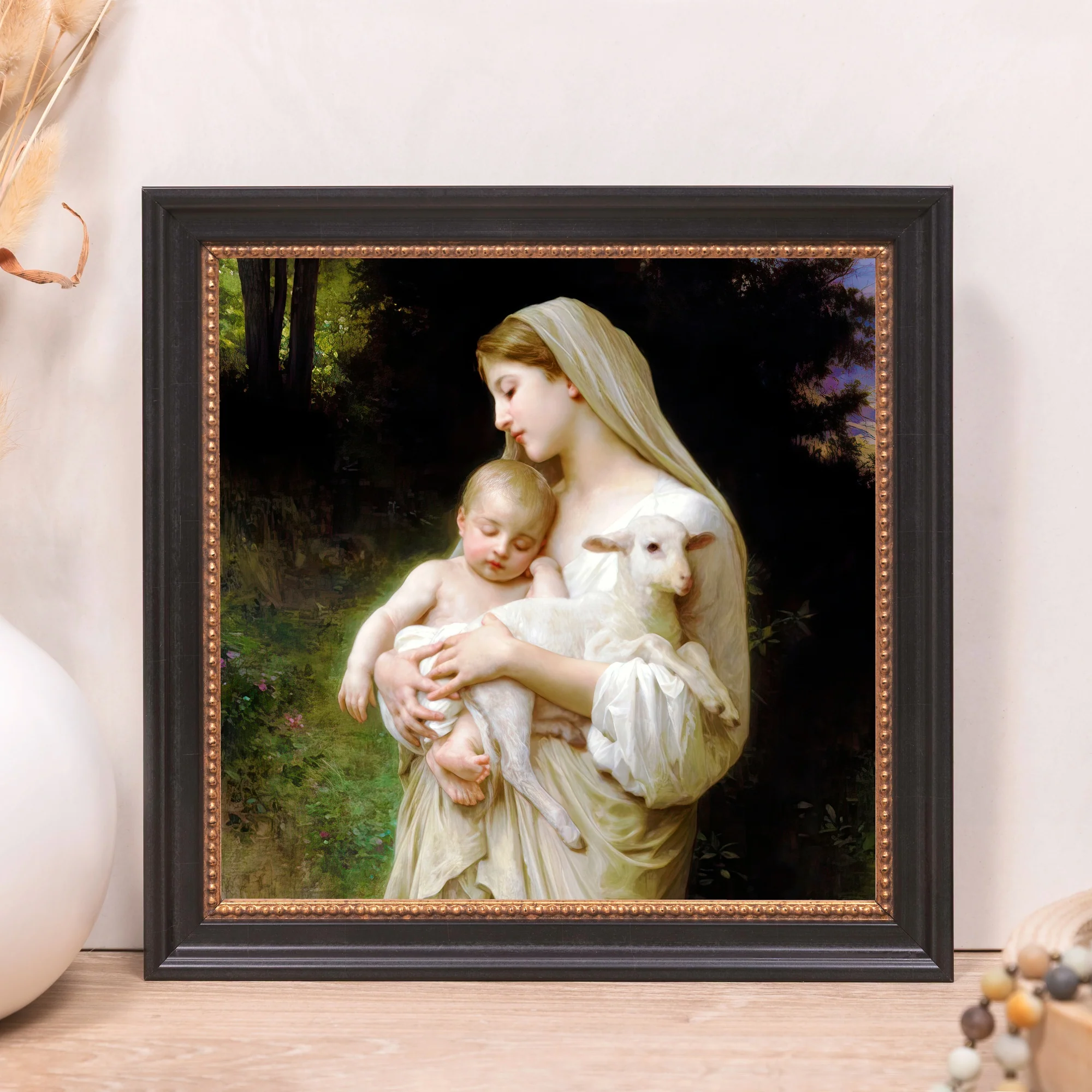 L'Innocence Framed Canvas - Sacred Mini Collection - Image 8