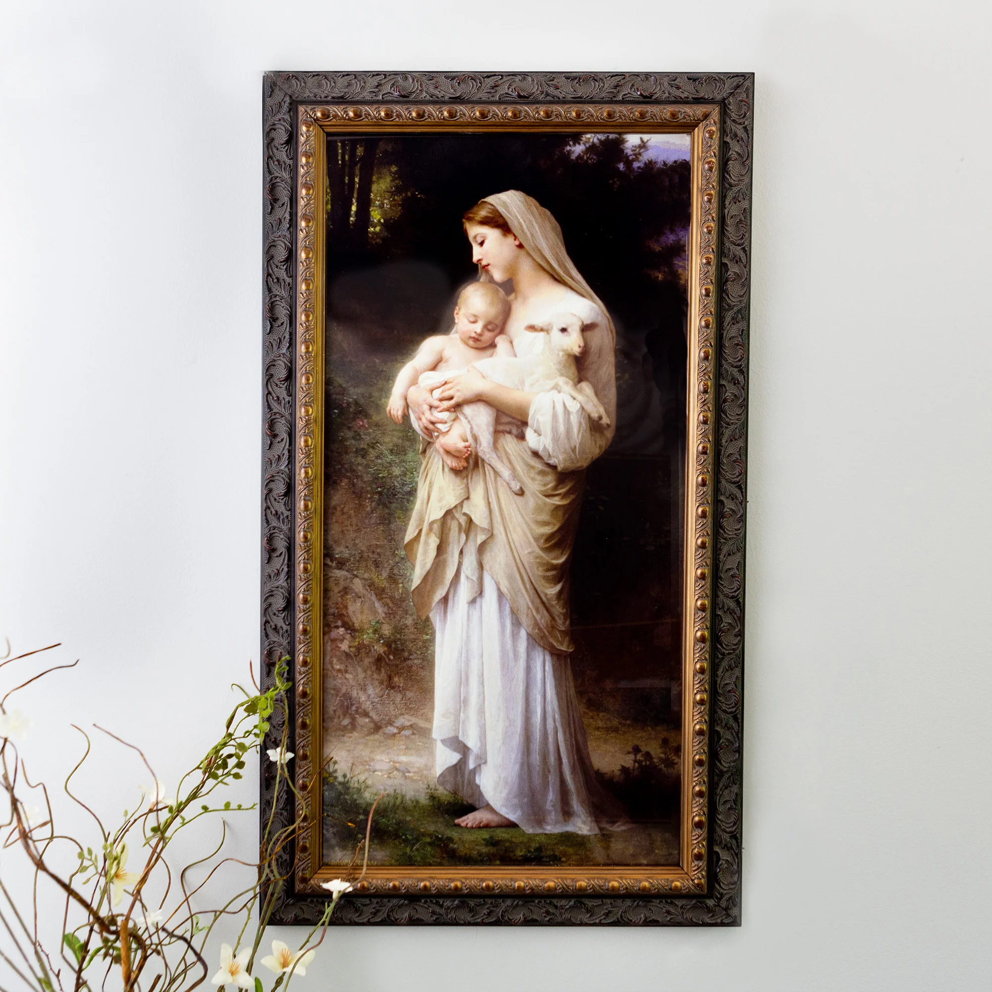 L'Innocence in Dark Ornate Frame - Image 2