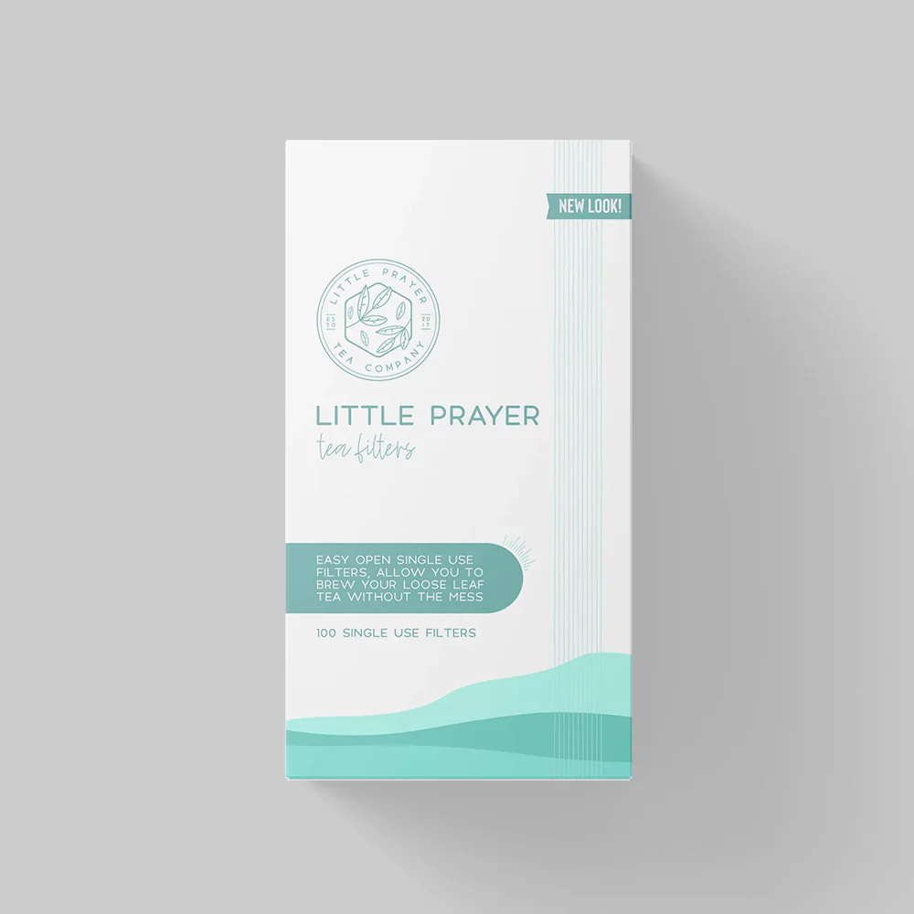 Little Prayer Loose Leaf Tea Filter Bags - Box of 100