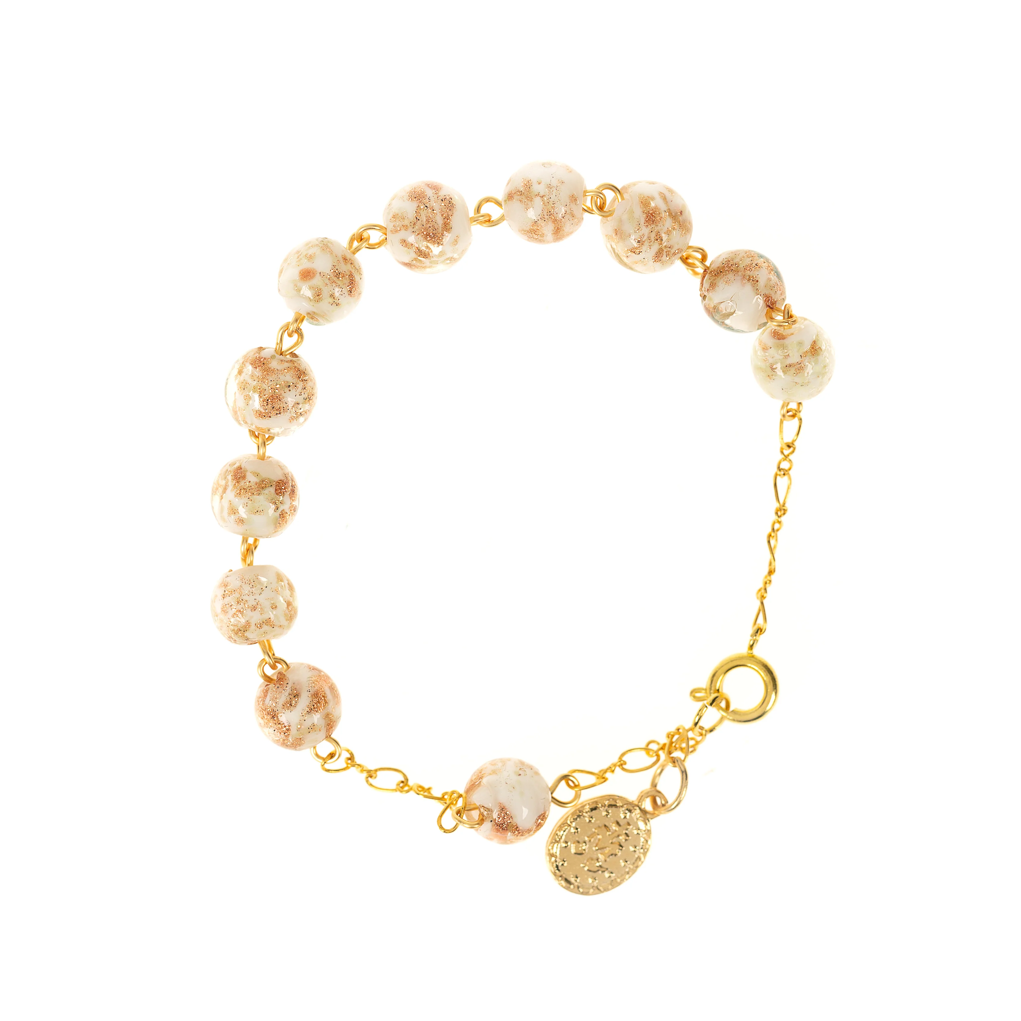 Luminous Glass Rosary Bracelet from Fatima - Image 6