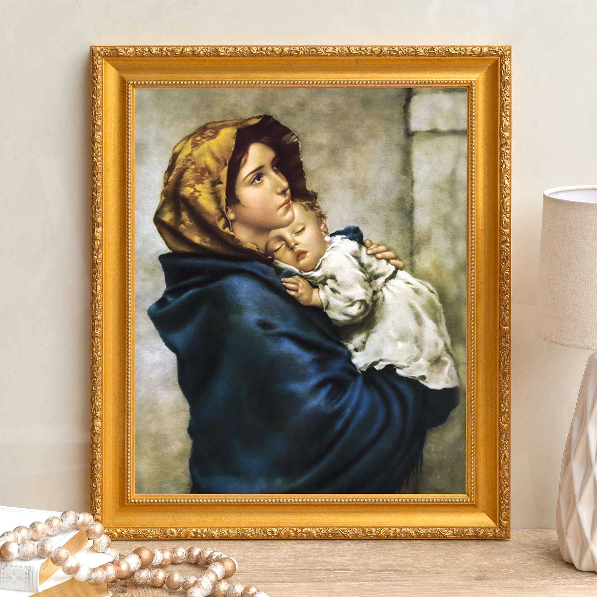 Madonna of the Streets Framed Canvas - Sacred Signature Collection - Image 6