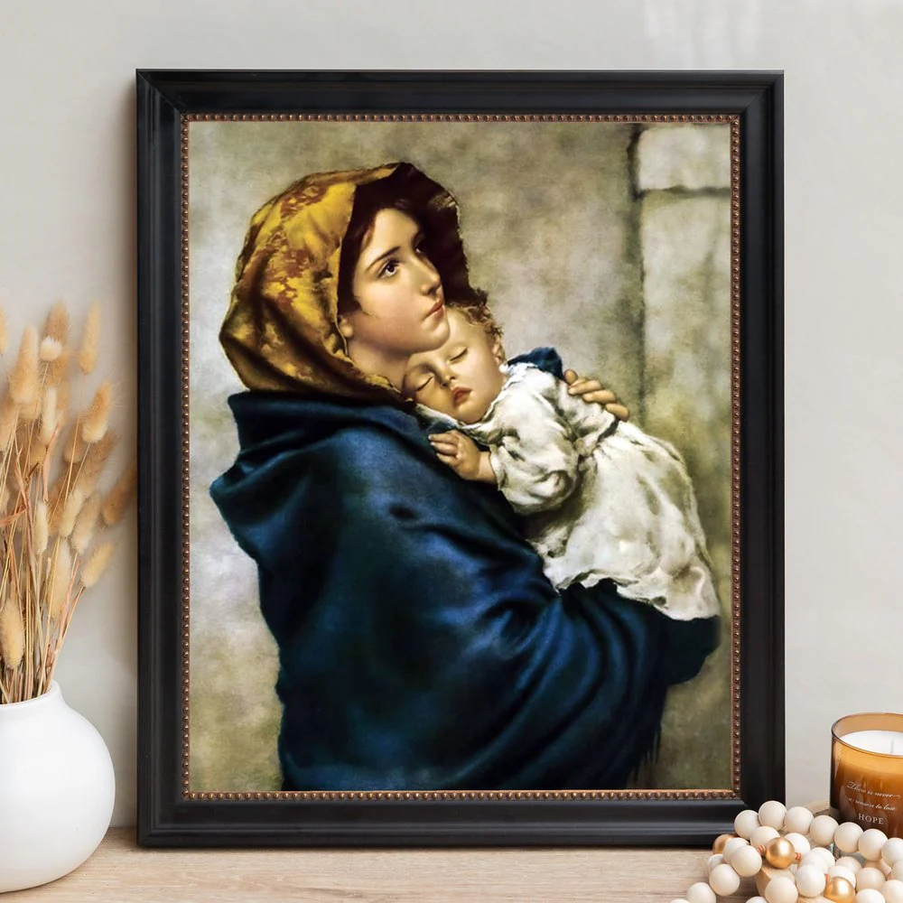 Madonna of the Streets Framed Canvas - Sacred Signature Collection - Image 9