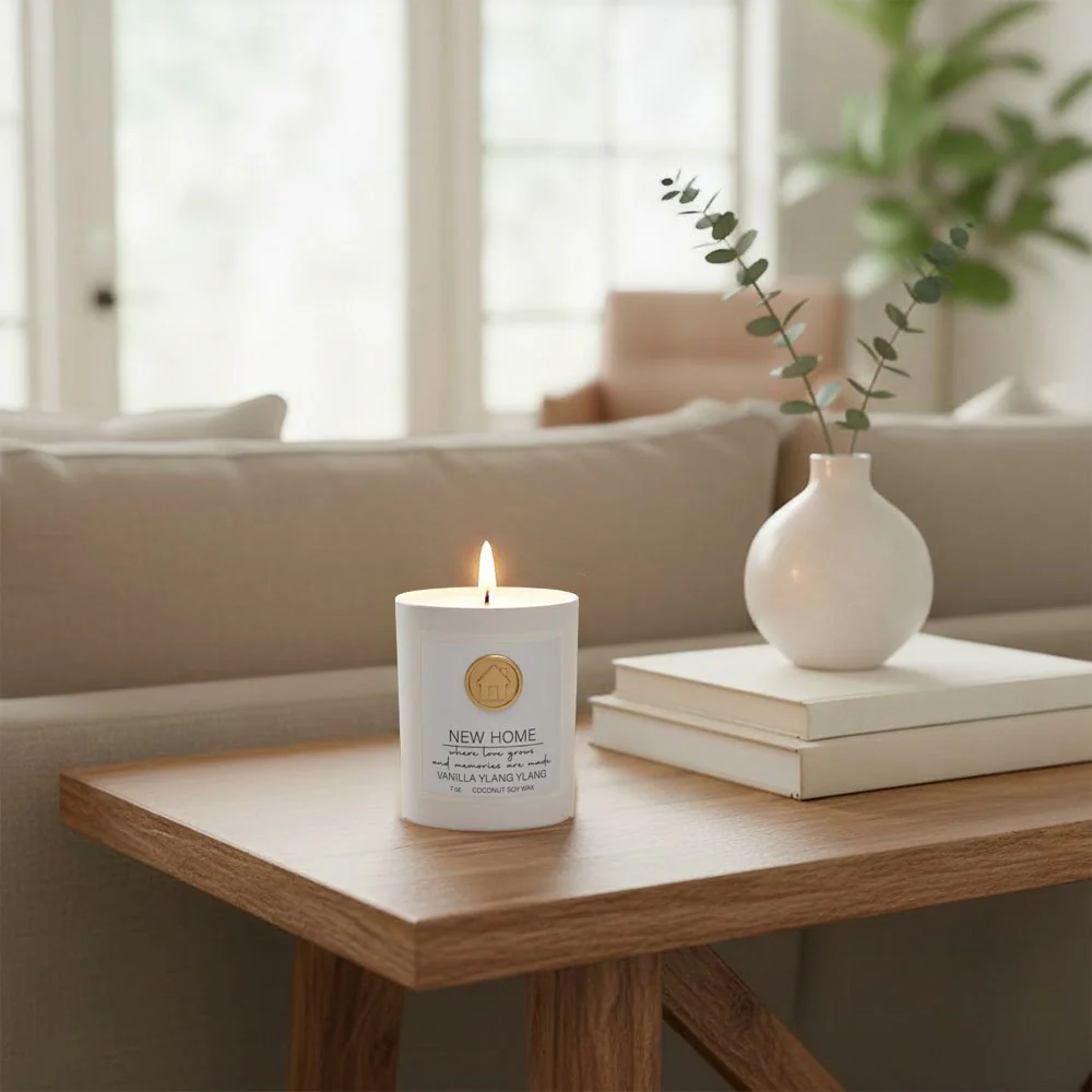 New Home Blessing Candle - Vanilla Ylang Ylang - Image 3