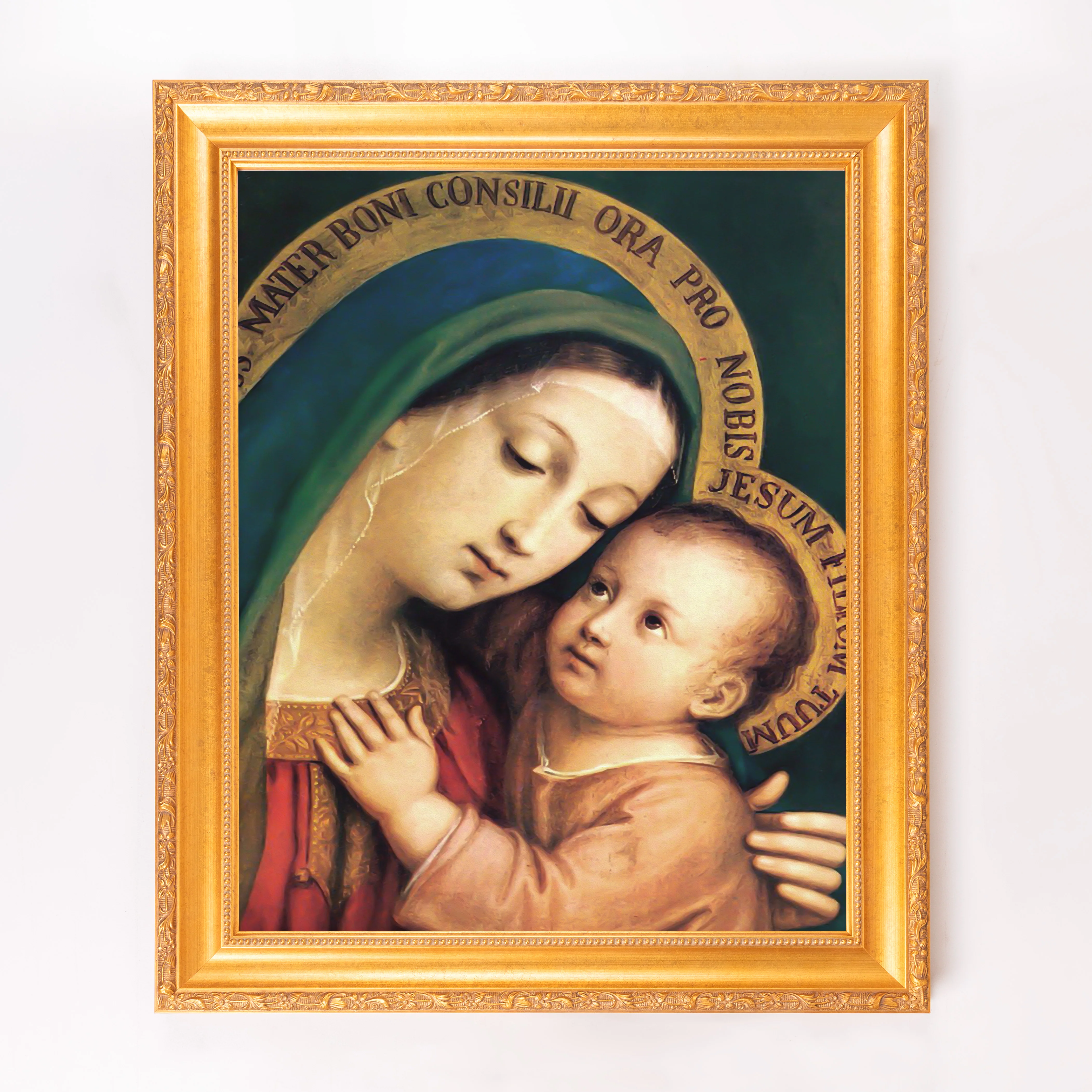 Our Lady of Good Counsel Framed Canvas - Sacred Signature Collection - Image 7