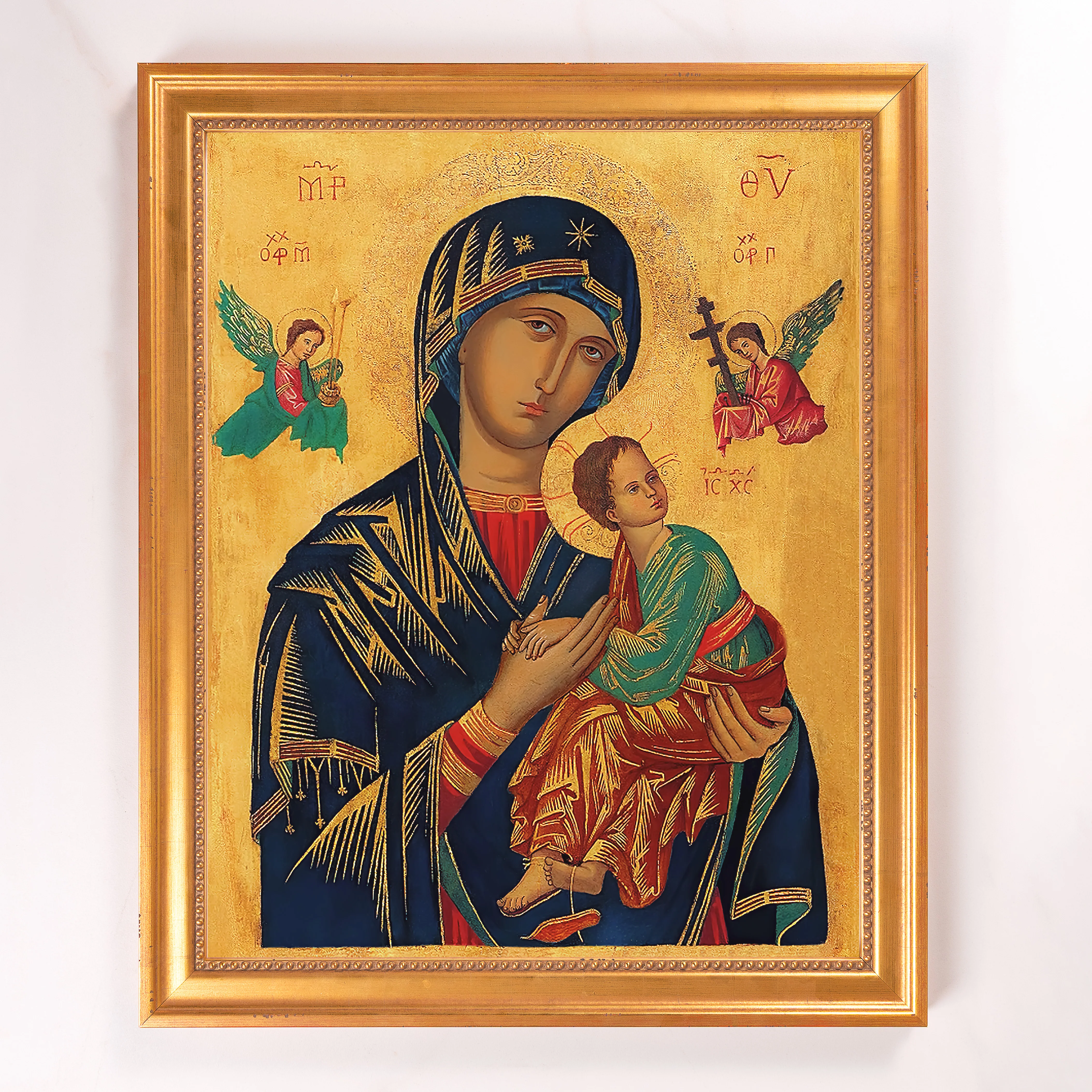 Our Lady of Perpetual Help Framed Canvas - Sacred Signature Collection - Image 10