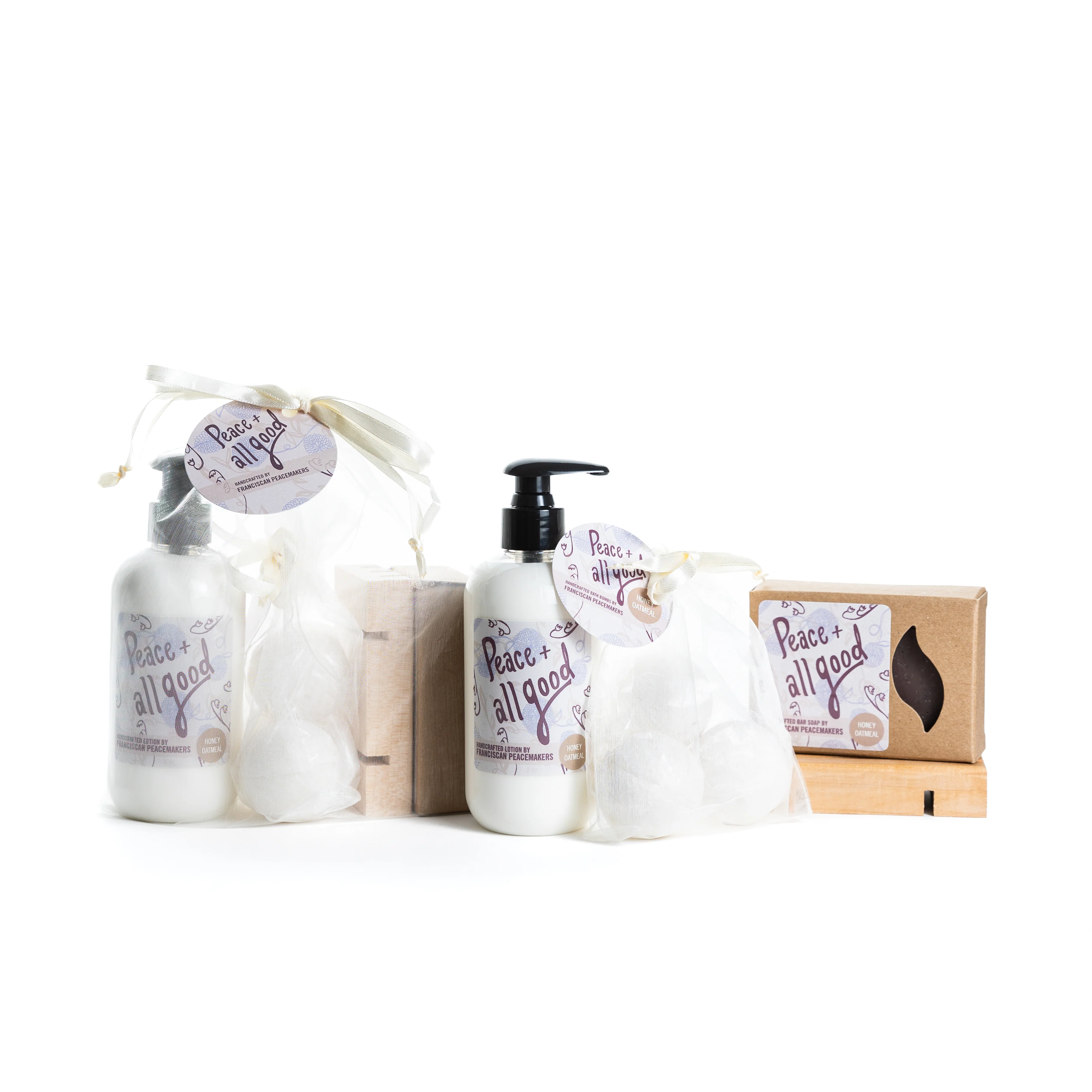 Peace & All Good Gift Set - Honey Oatmeal - Image 2