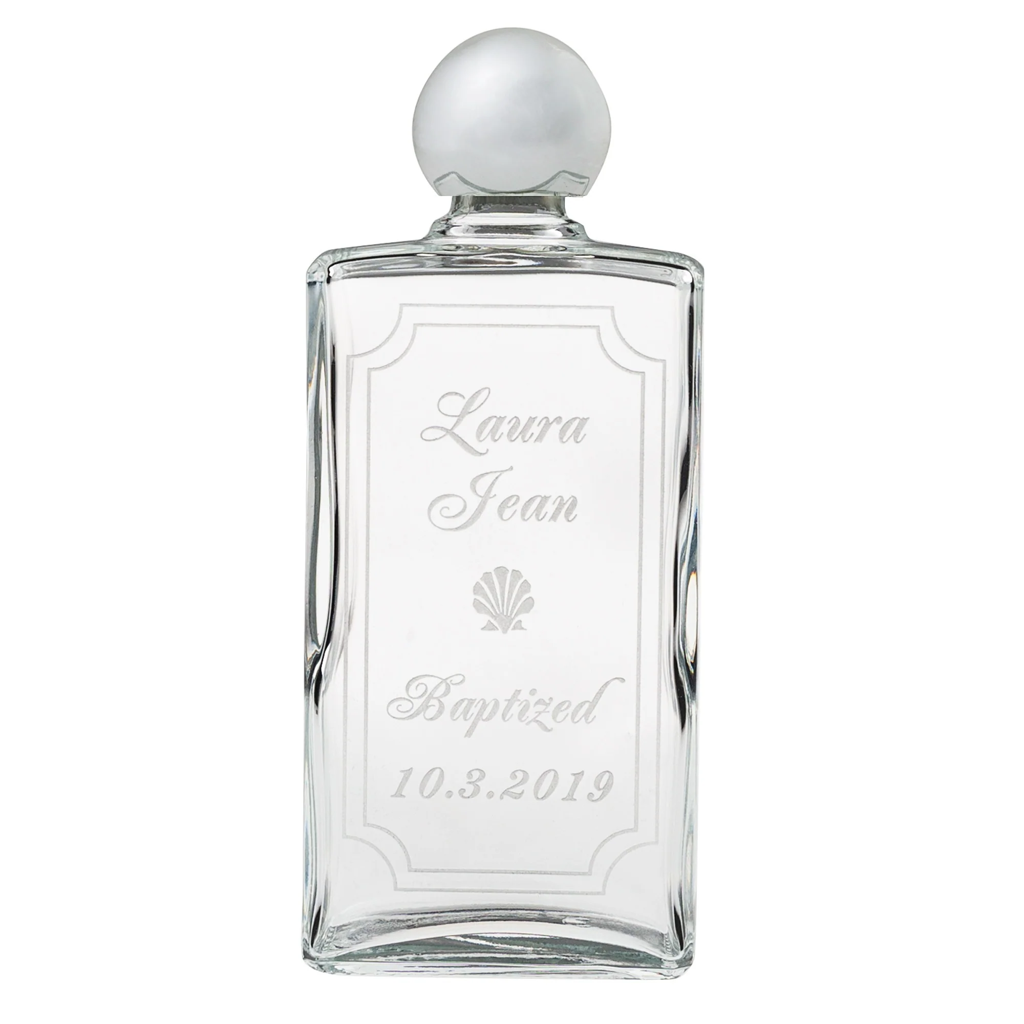 Personalized Baptism Holy Water Bottle - Image 2