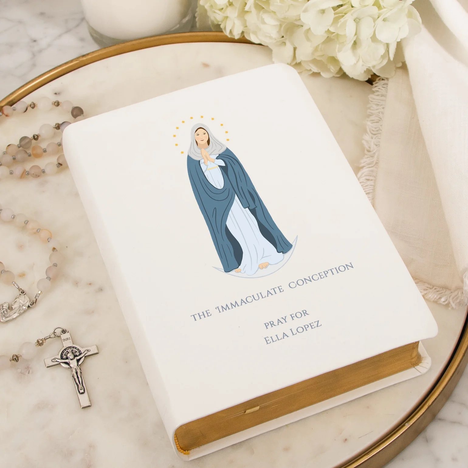 Personalized Immaculate Conception Bible