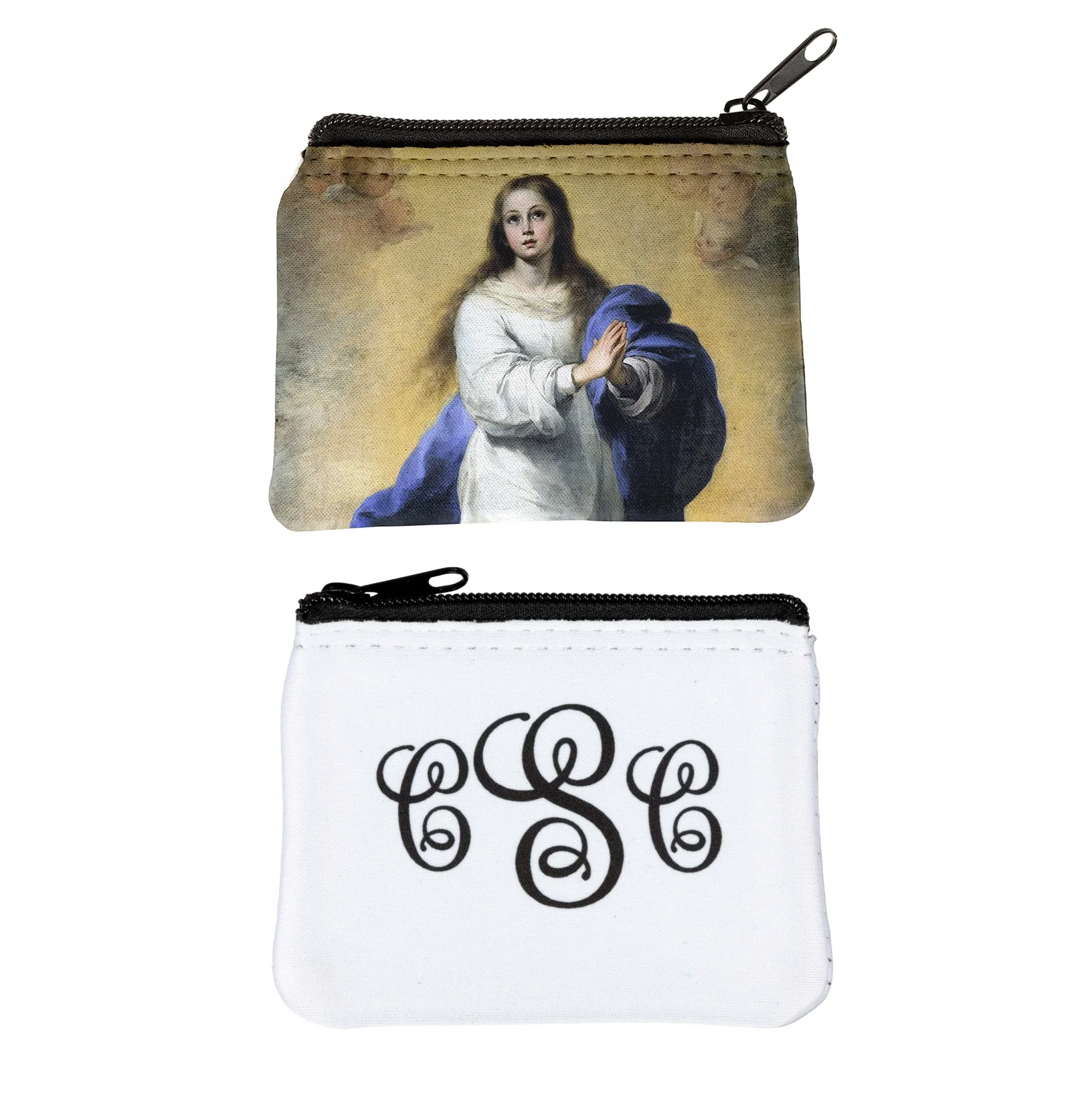 Personalized Immaculate Conception Rosary Pouch - Image 3