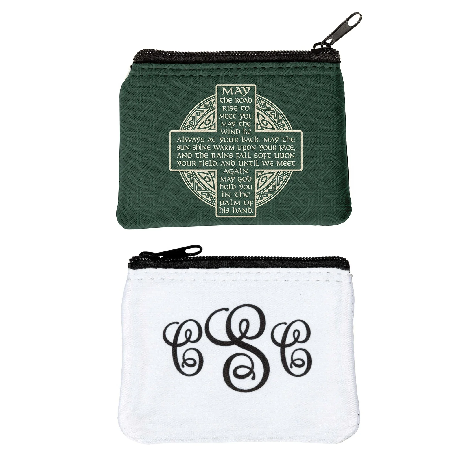 Personalized Irish Blessing Rosary Pouch - Image 3