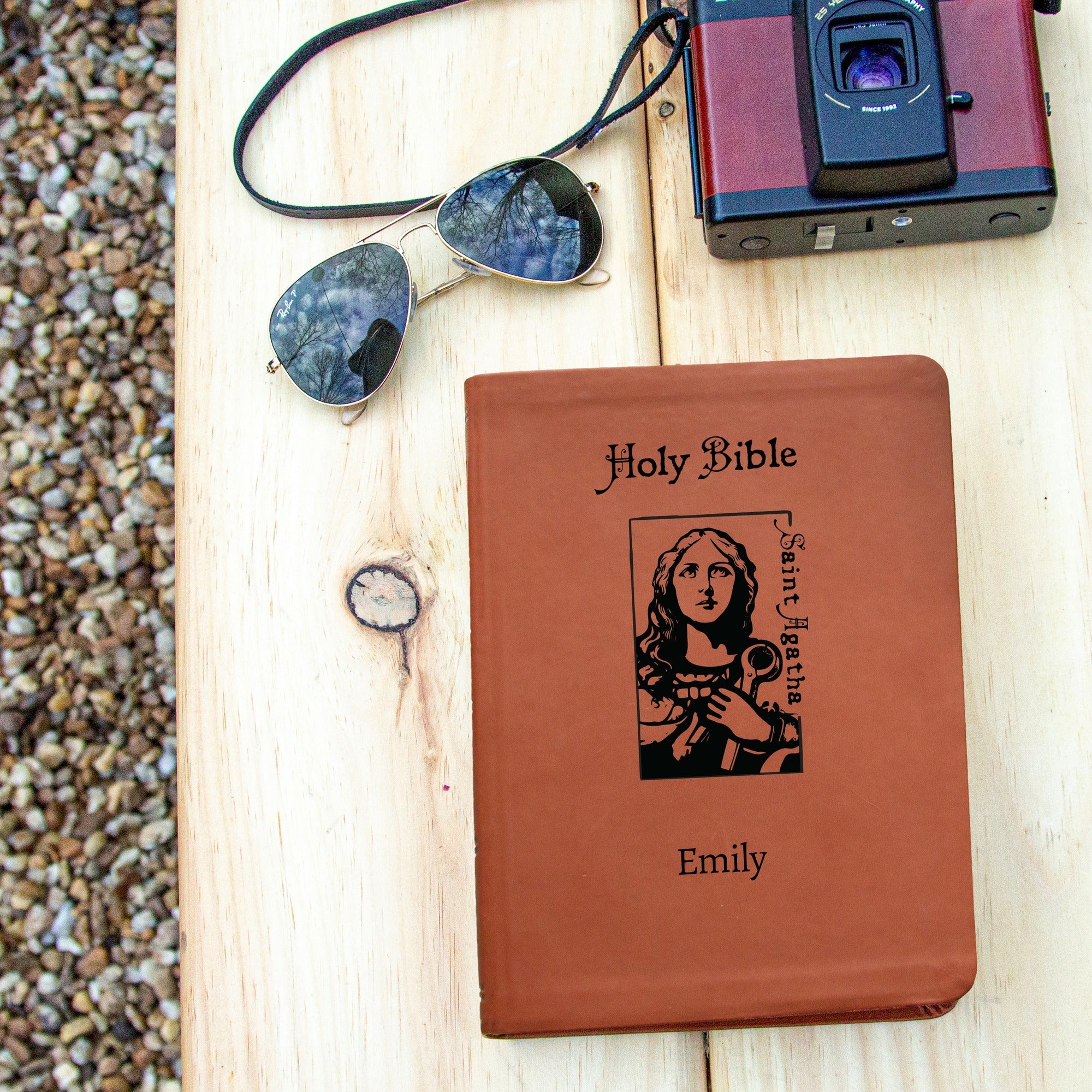 Personalized St. Agatha Bible