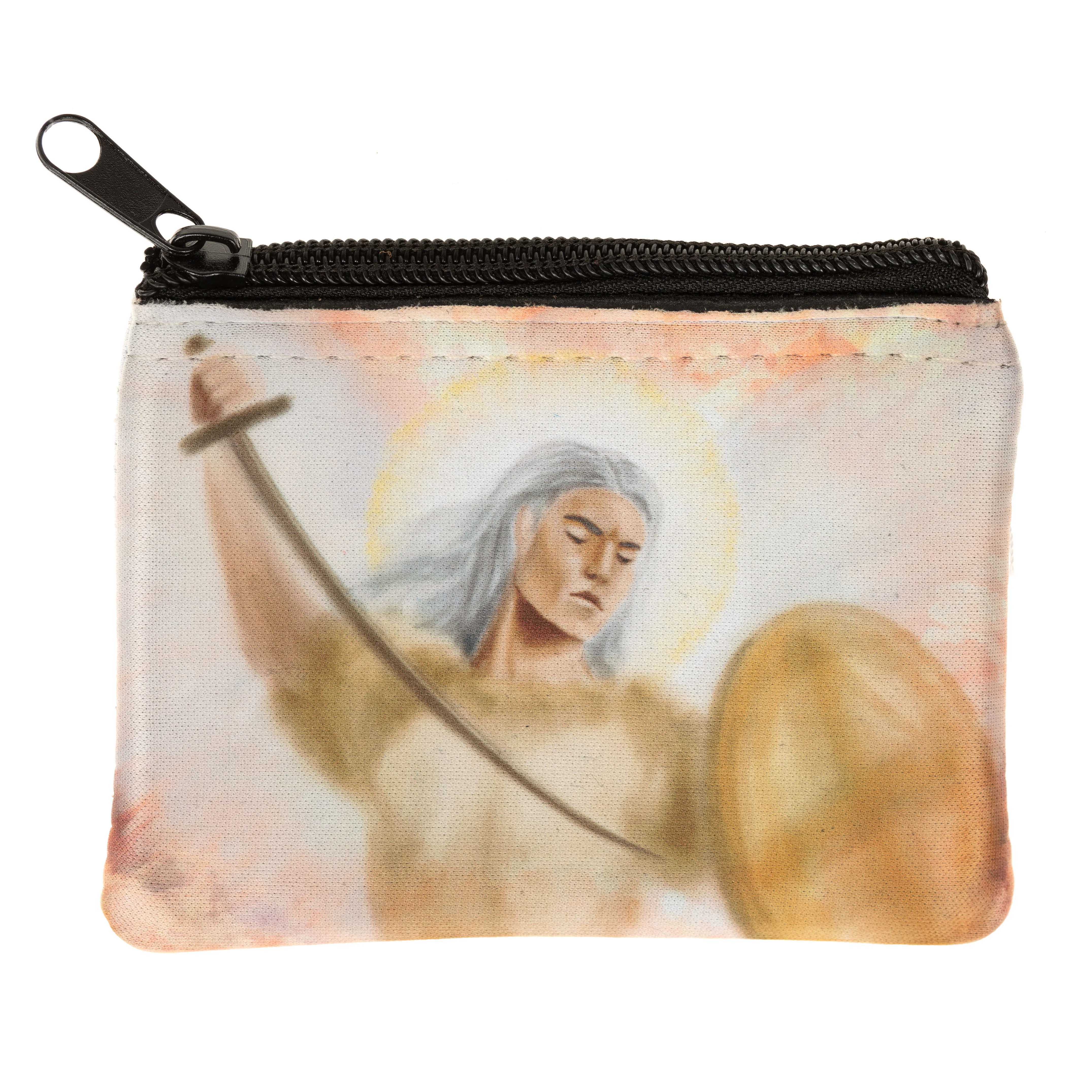 Personalized St. Michael Rosary Pouch - Image 4