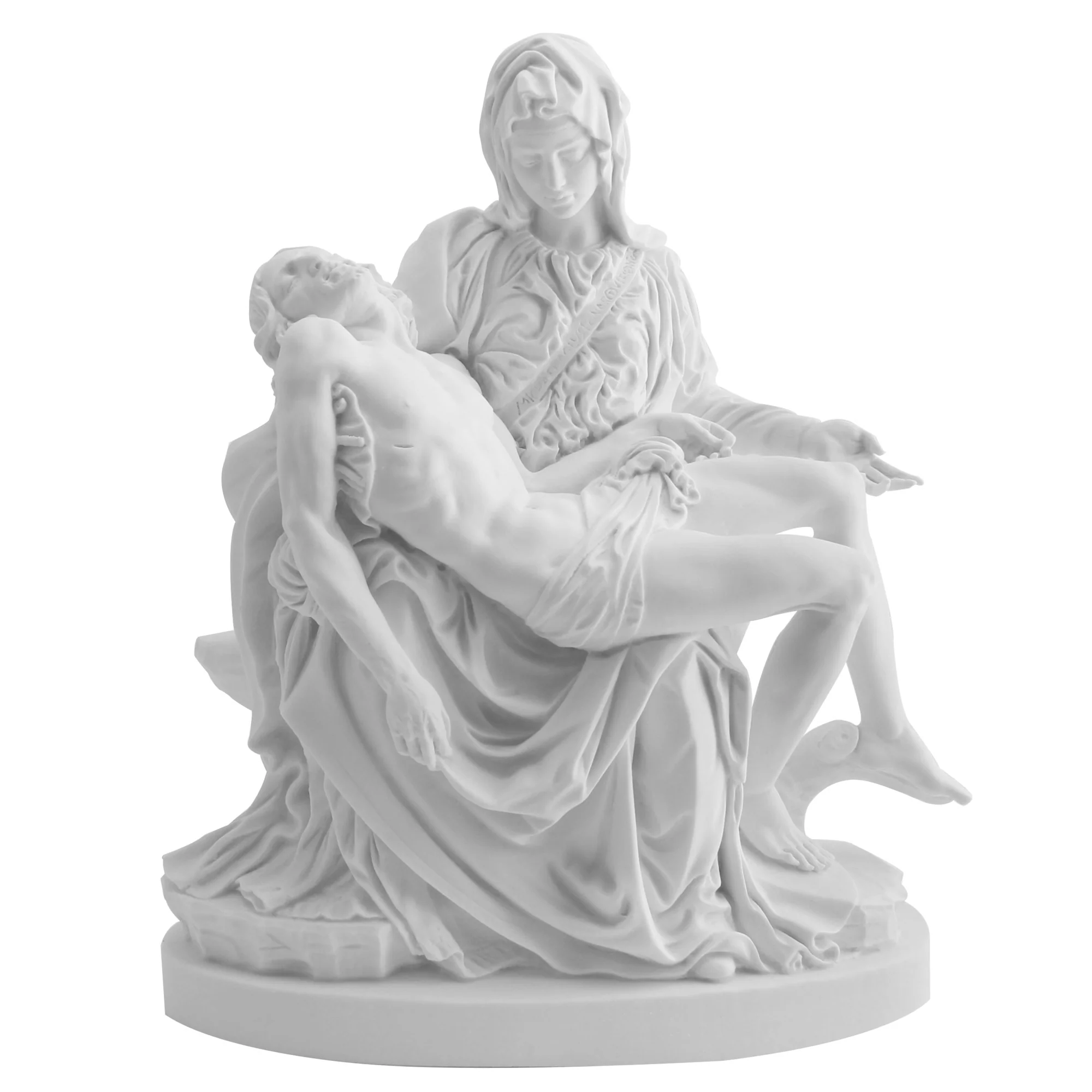 Pieta, Antique White - 12.7" - Image 2