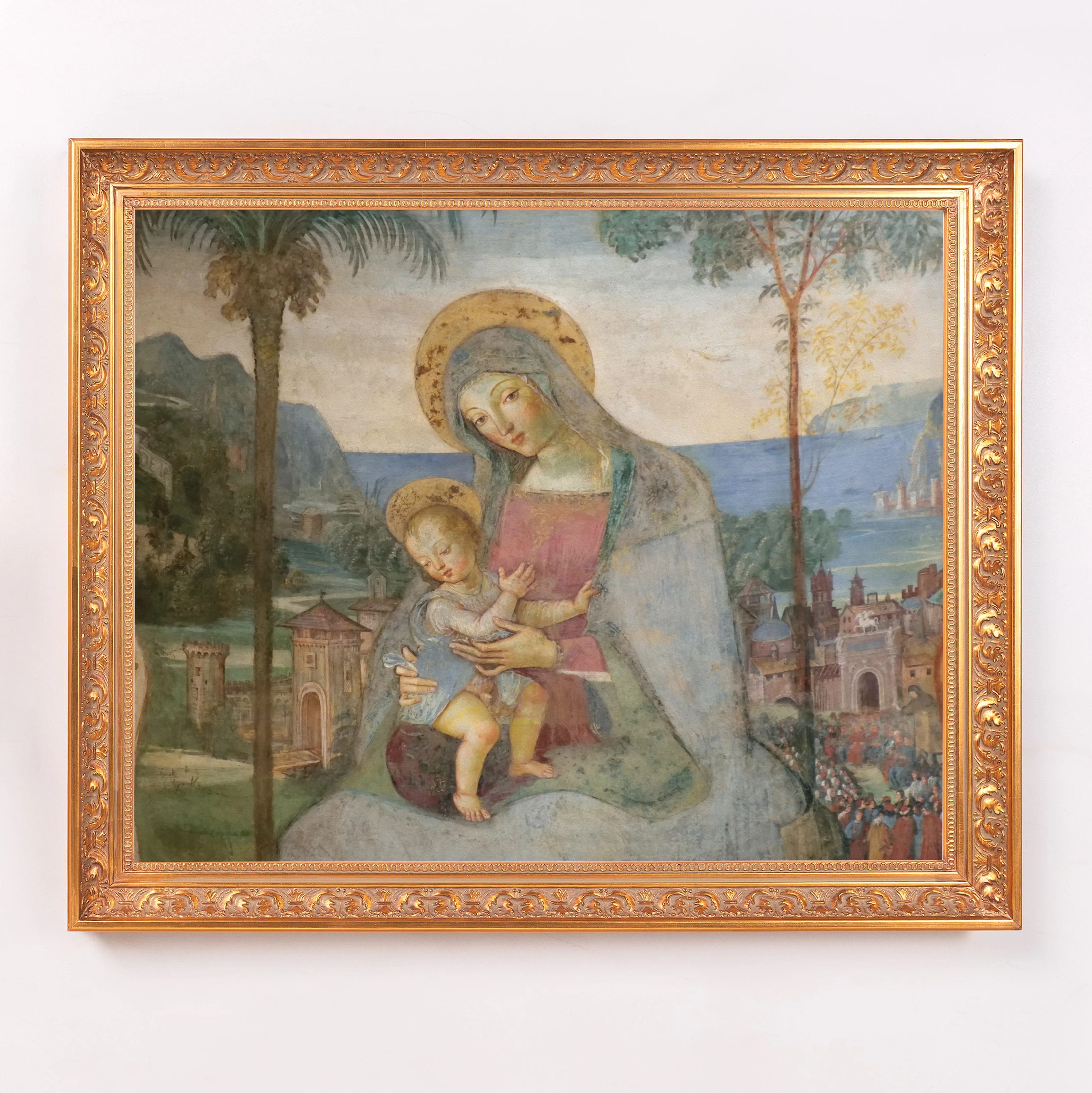 Pinturicchio Madonna & Child Framed Canvas - Sacred Signature Collection