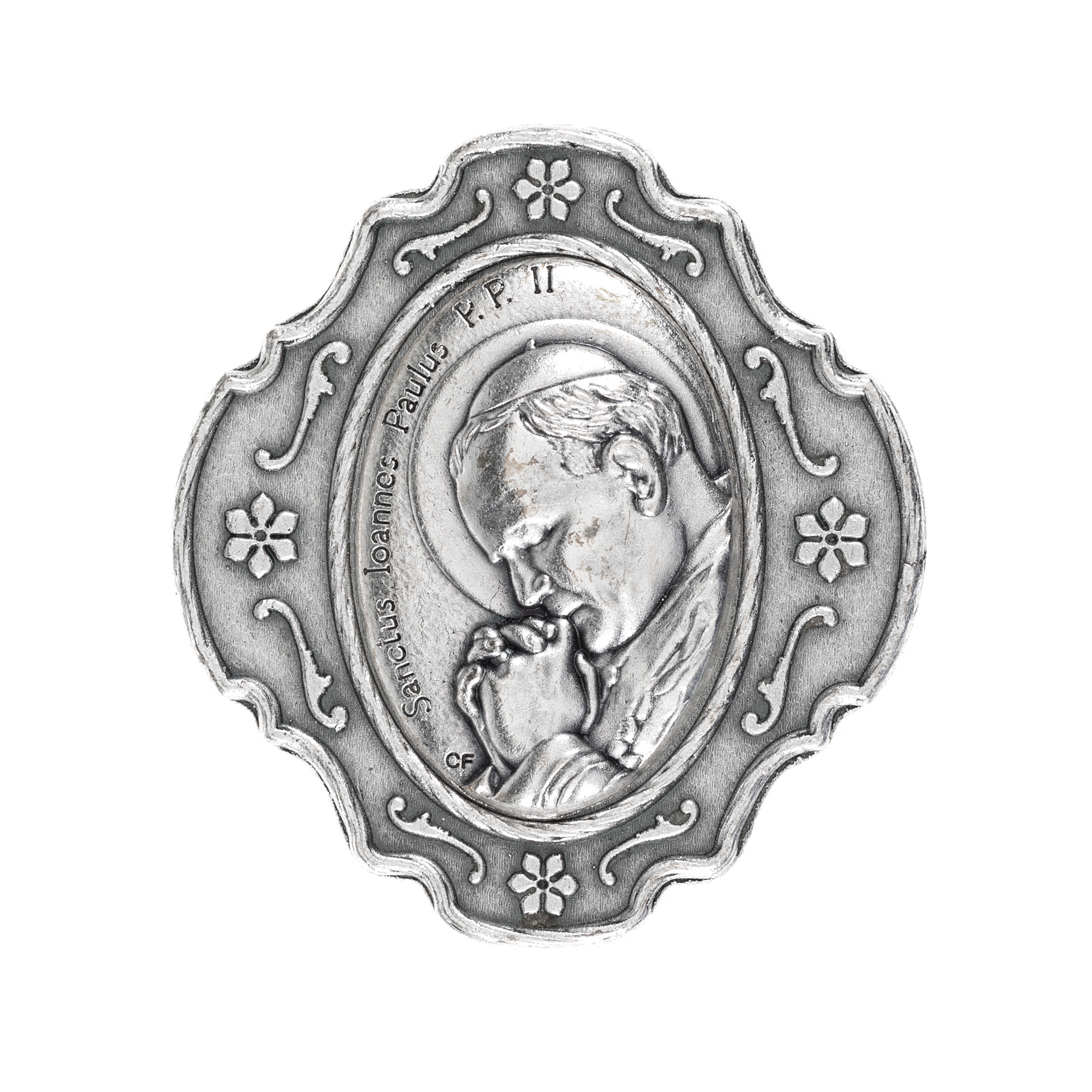 Pope Saint John Paul II Rosary Box with Rosary - Image 2
