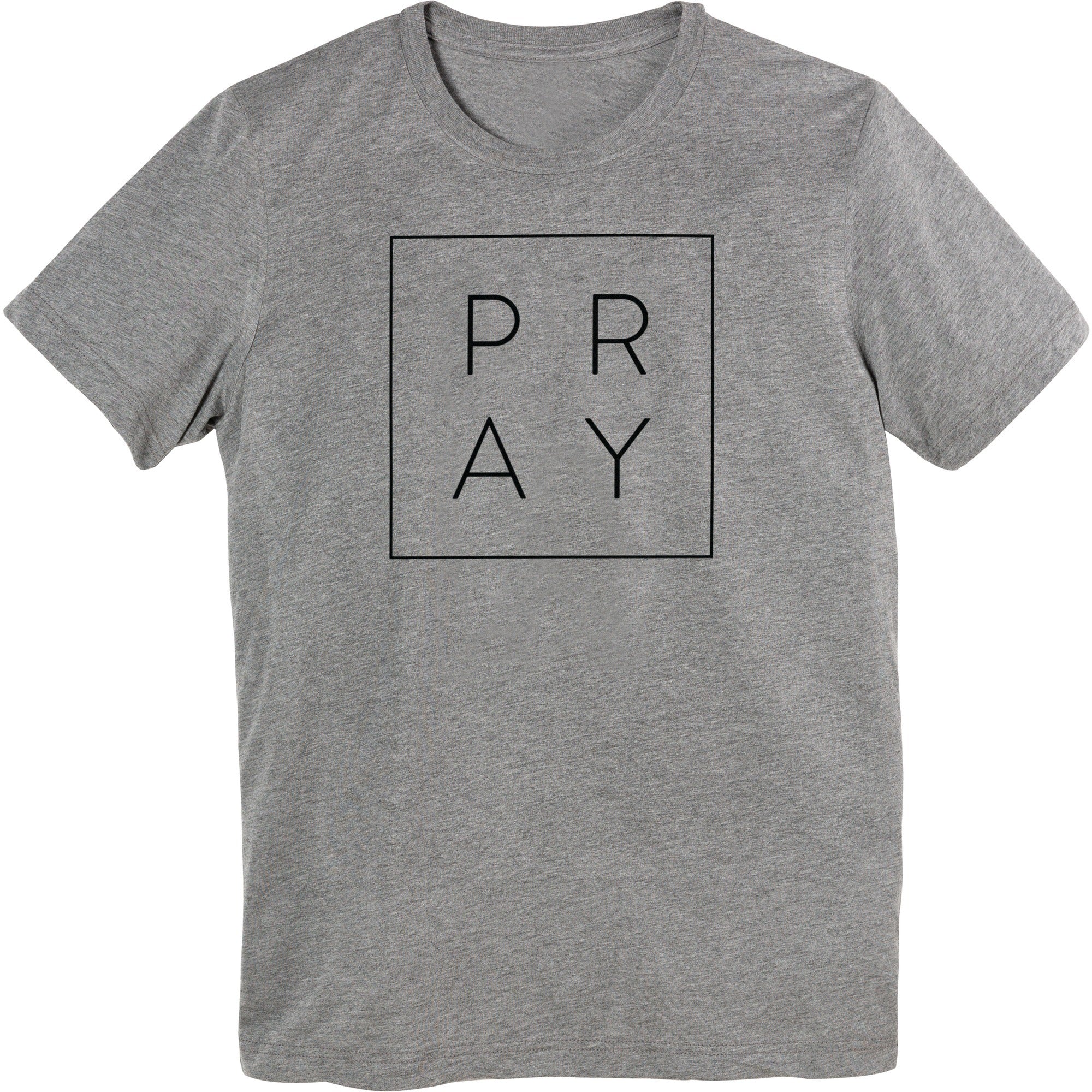 Pray Box T-Shirt Grey - Image 5