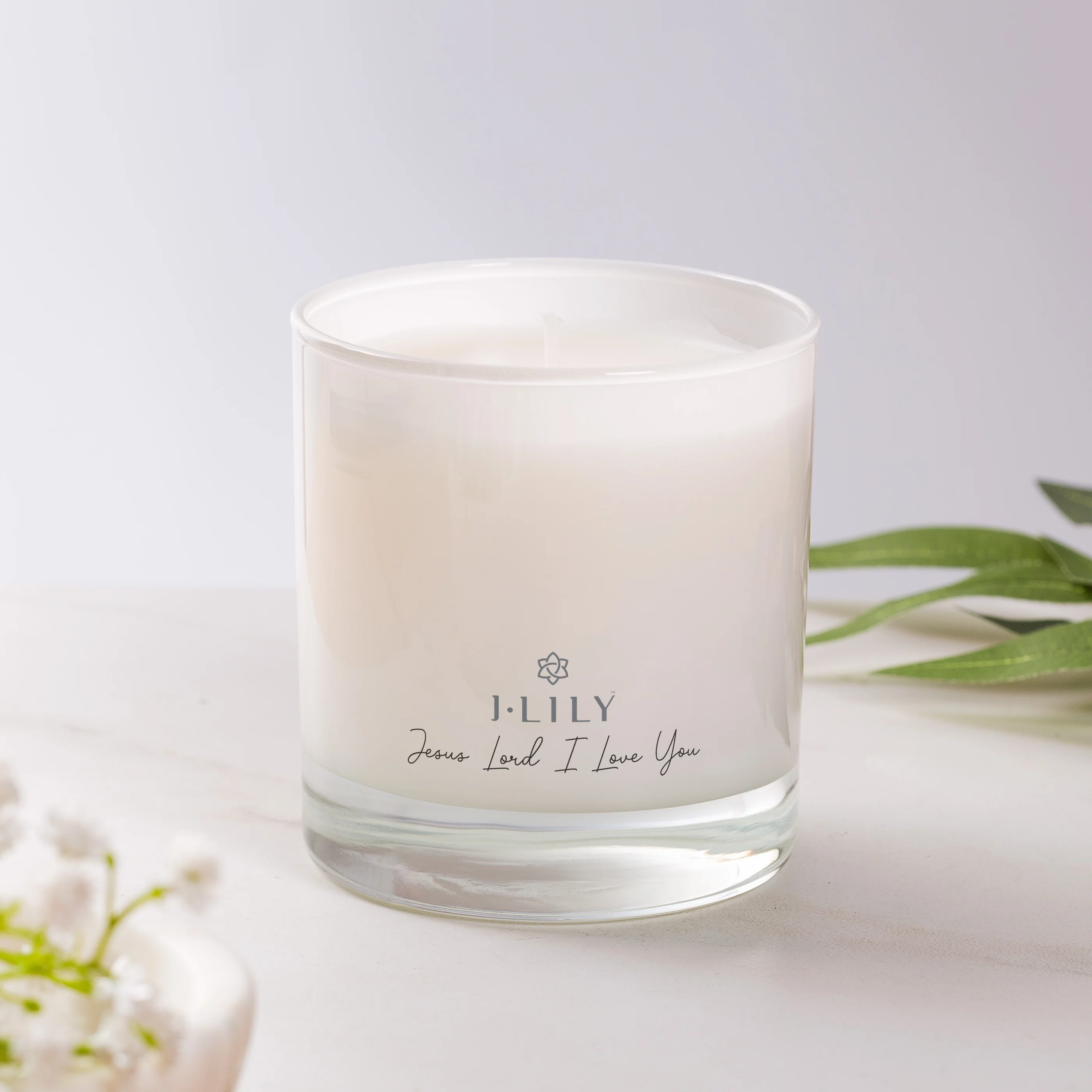 "Prayer Before Meals" Scented Candle - Image 2
